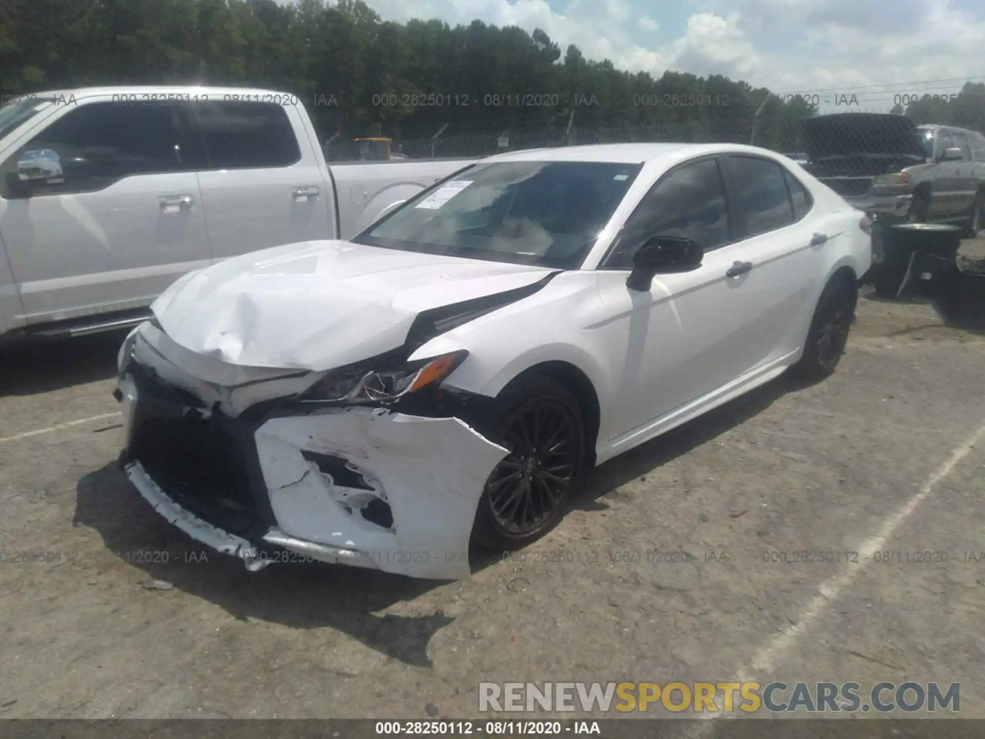 2 Photograph of a damaged car 4T1B11HK9KU257084 TOYOTA CAMRY 2019