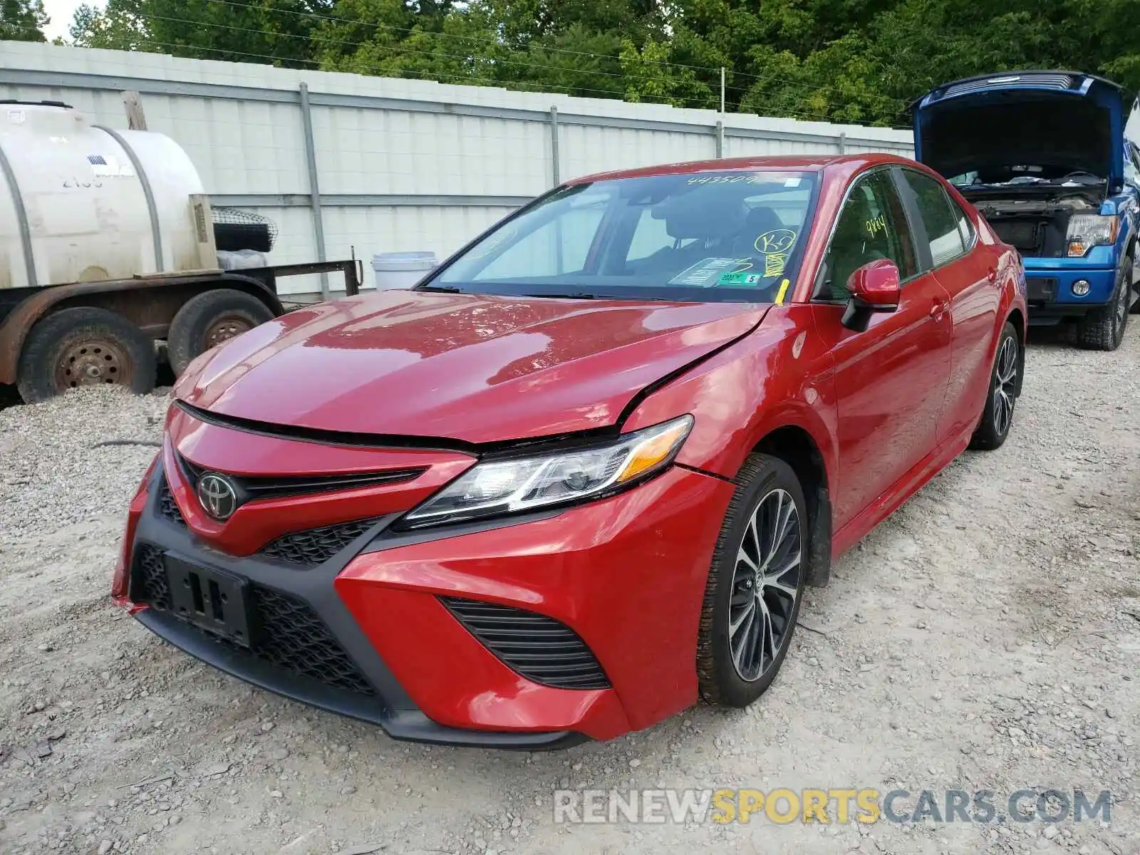 2 Photograph of a damaged car 4T1B11HK9KU258591 TOYOTA CAMRY 2019