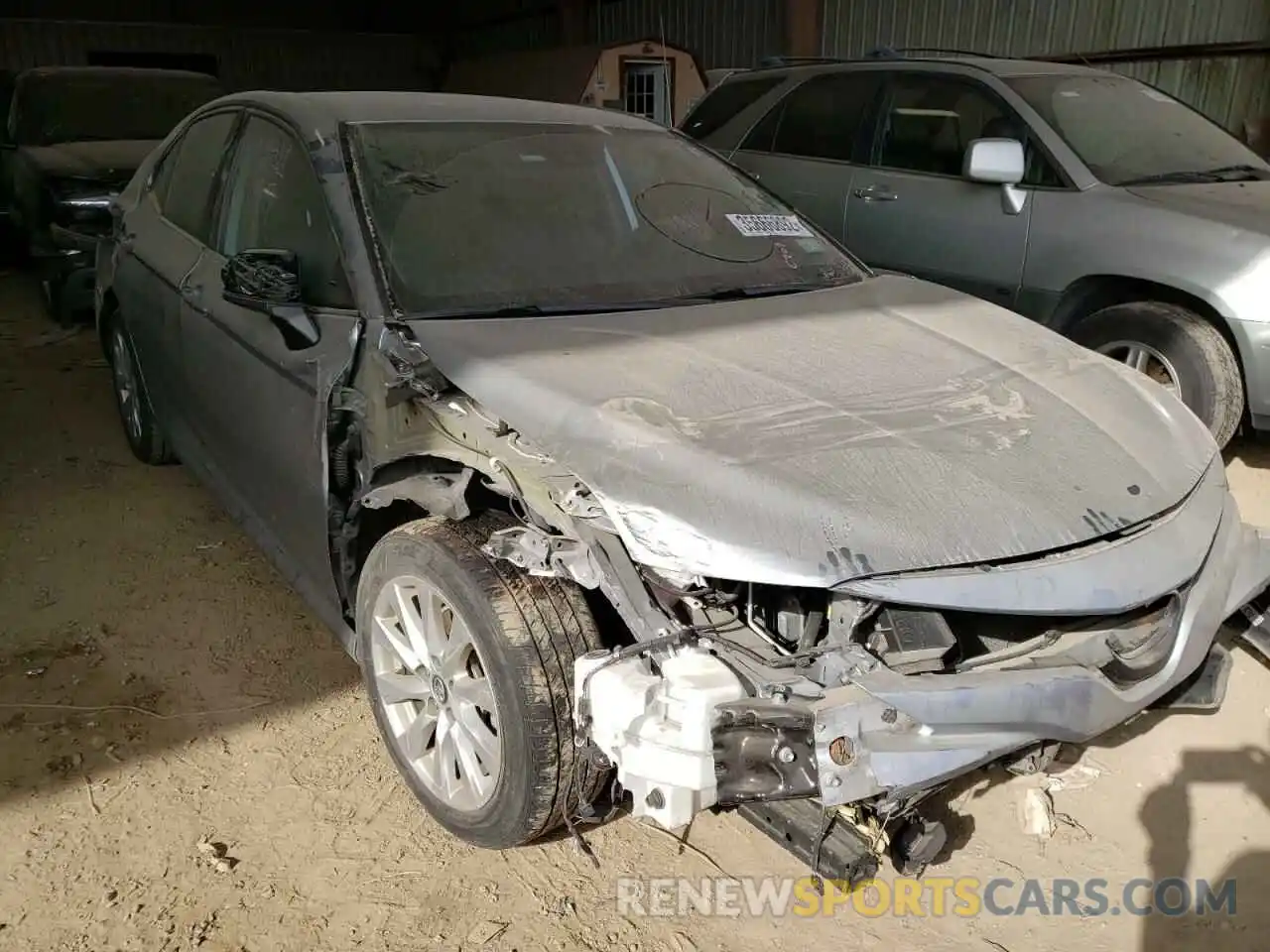 1 Photograph of a damaged car 4T1B11HK9KU258946 TOYOTA CAMRY 2019