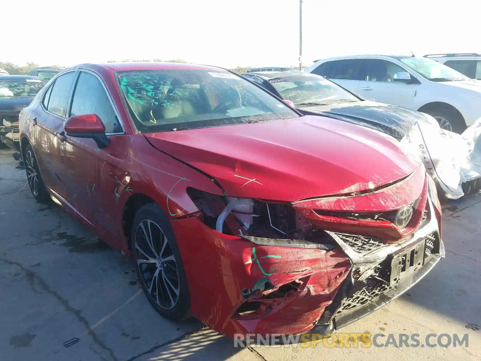 1 Photograph of a damaged car 4T1B11HK9KU259501 TOYOTA CAMRY 2019