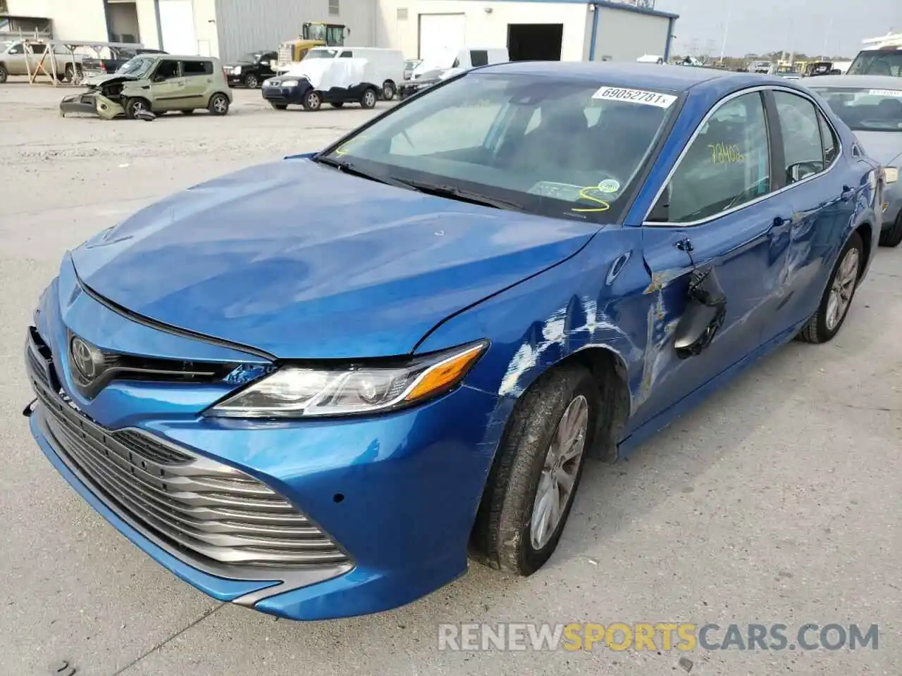 2 Photograph of a damaged car 4T1B11HK9KU259885 TOYOTA CAMRY 2019