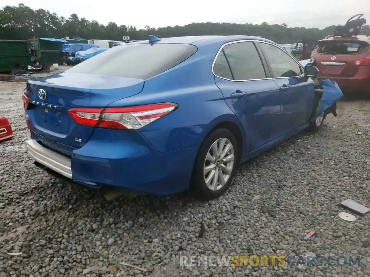 4 Фотография поврежденного автомобиля 4T1B11HK9KU260289 TOYOTA CAMRY 2019