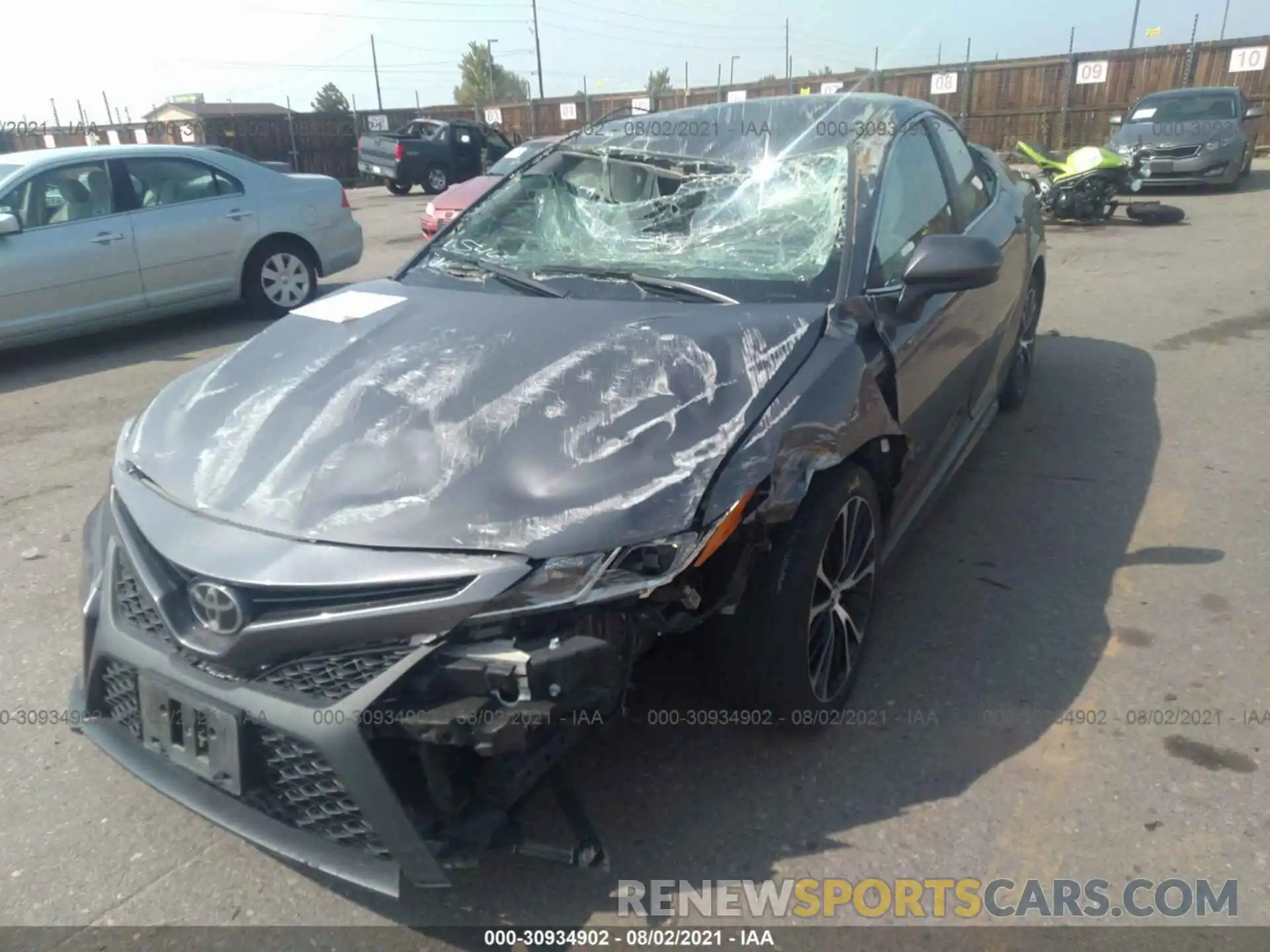 6 Photograph of a damaged car 4T1B11HK9KU263743 TOYOTA CAMRY 2019