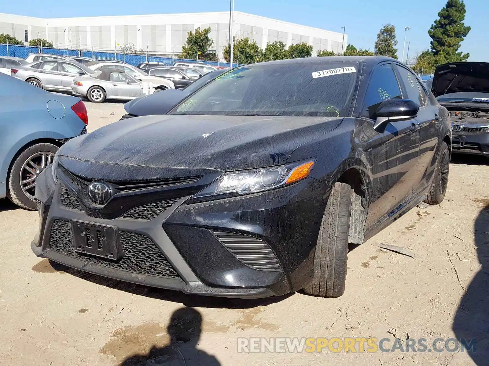 2 Photograph of a damaged car 4T1B11HK9KU264908 TOYOTA CAMRY 2019