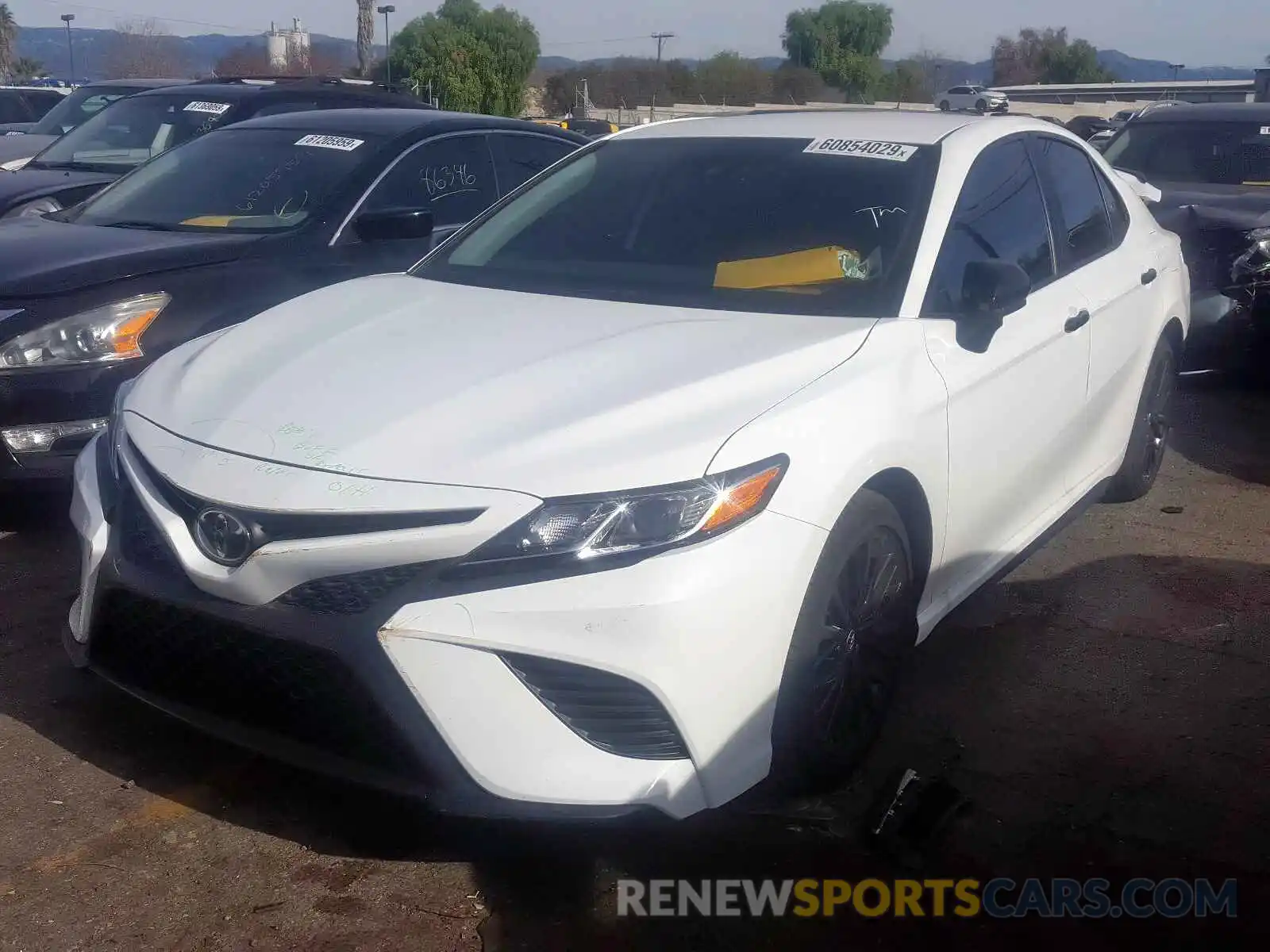 2 Photograph of a damaged car 4T1B11HK9KU265184 TOYOTA CAMRY 2019