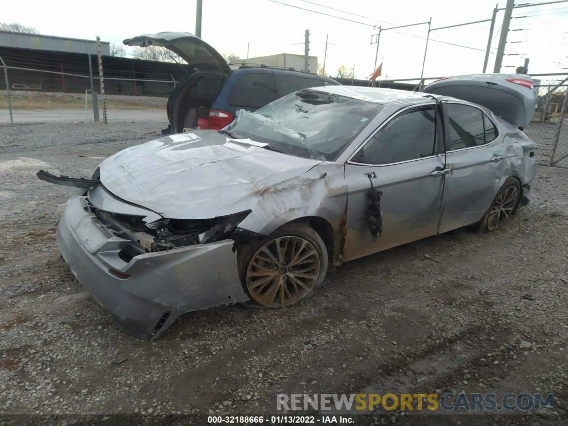 2 Photograph of a damaged car 4T1B11HK9KU266657 TOYOTA CAMRY 2019