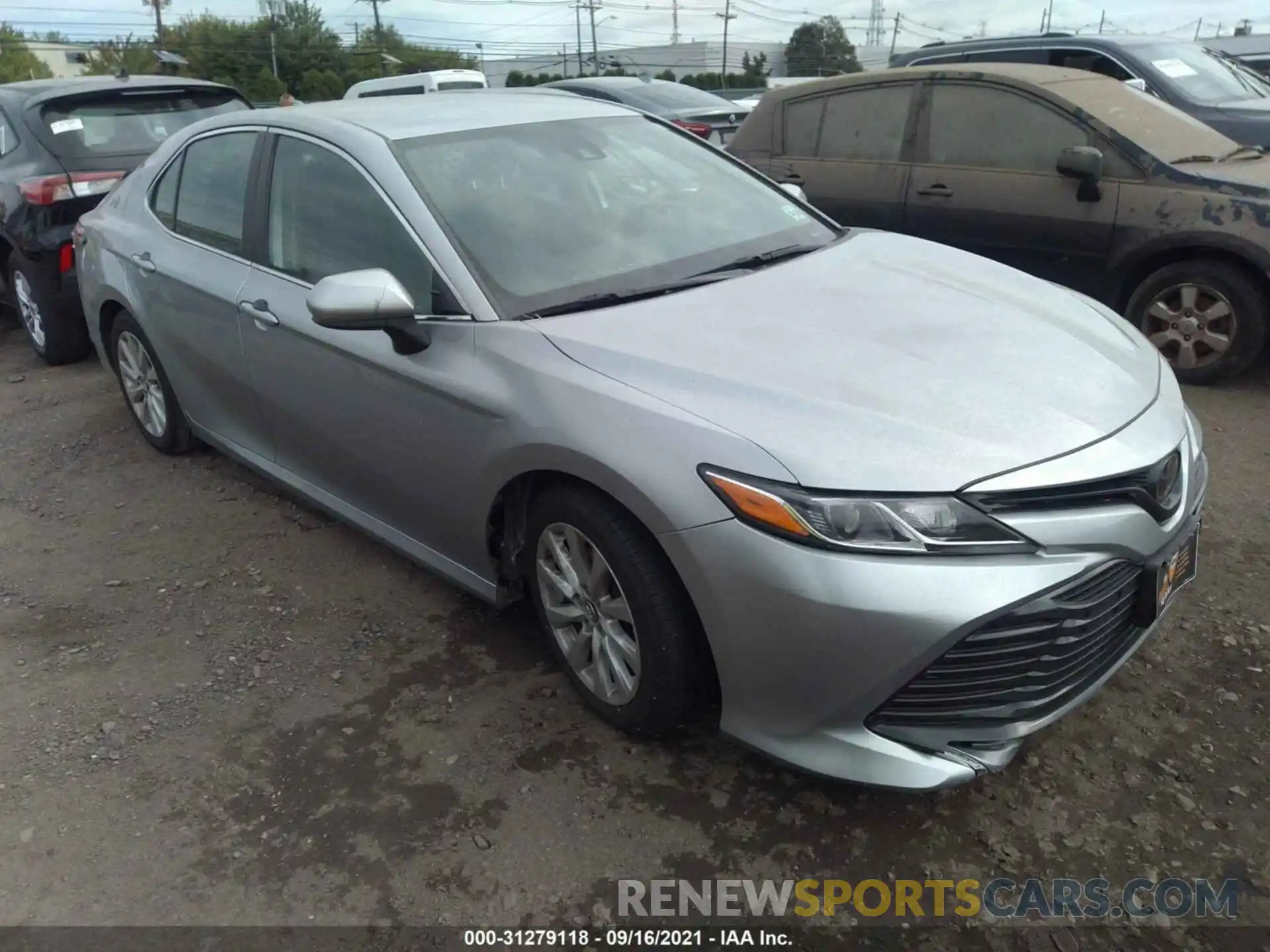 1 Photograph of a damaged car 4T1B11HK9KU267386 TOYOTA CAMRY 2019