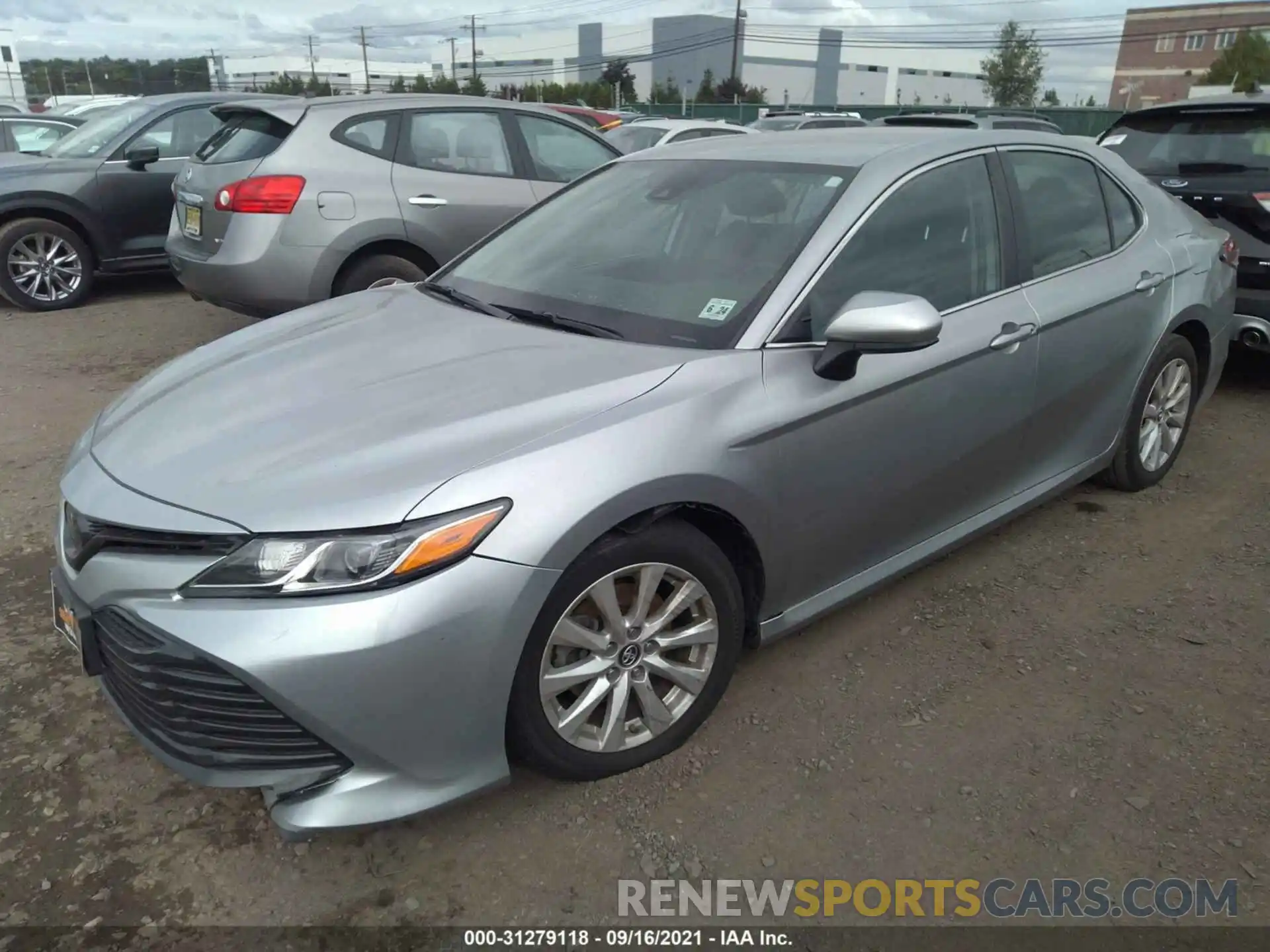 2 Photograph of a damaged car 4T1B11HK9KU267386 TOYOTA CAMRY 2019