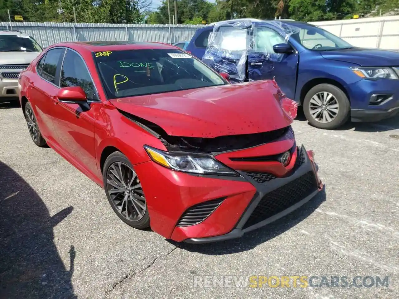 1 Photograph of a damaged car 4T1B11HK9KU267579 TOYOTA CAMRY 2019