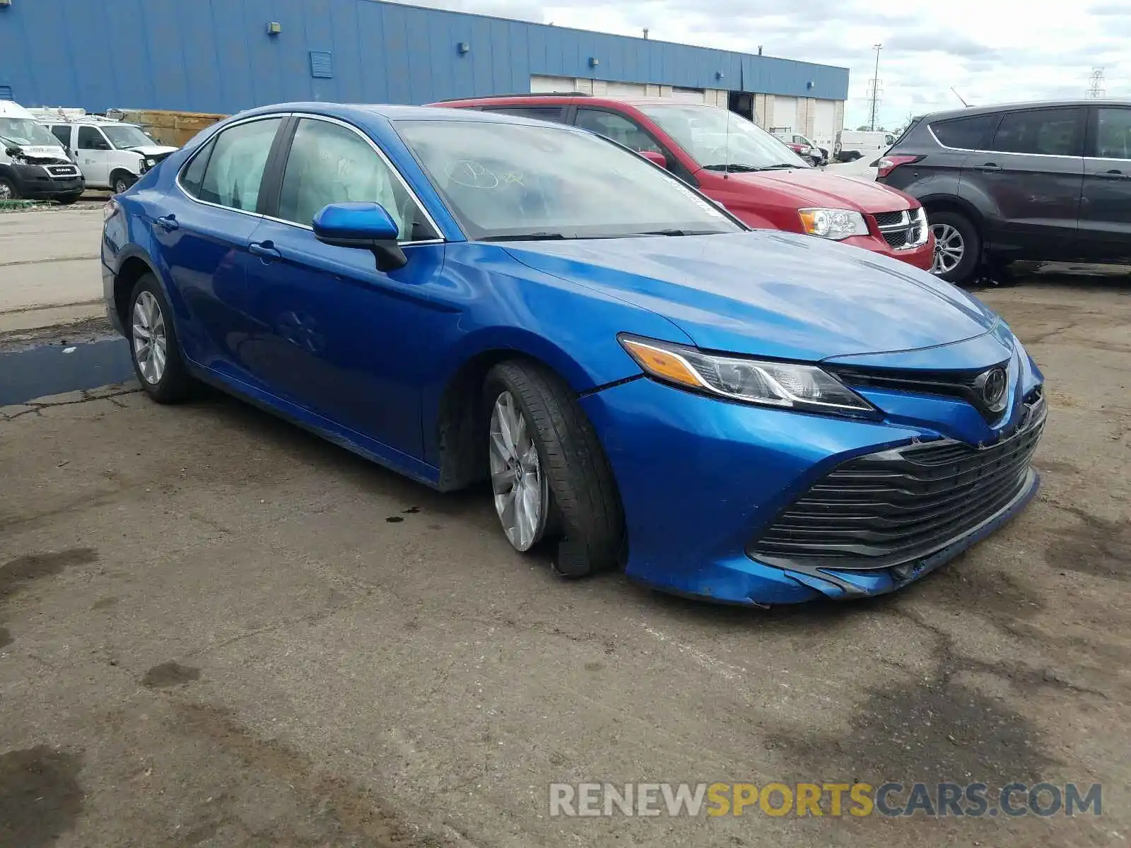 1 Photograph of a damaged car 4T1B11HK9KU267887 TOYOTA CAMRY 2019