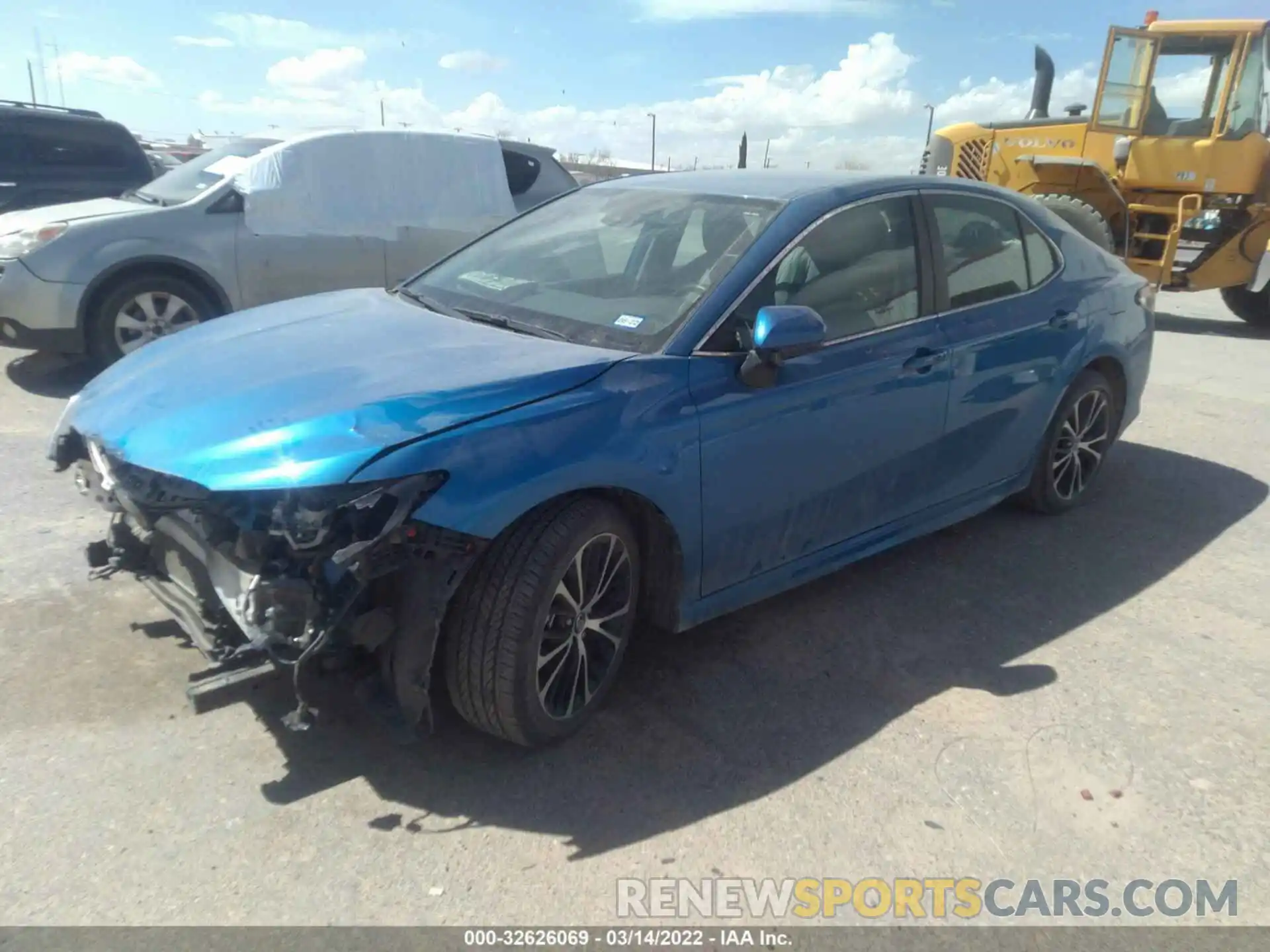 2 Photograph of a damaged car 4T1B11HK9KU268229 TOYOTA CAMRY 2019