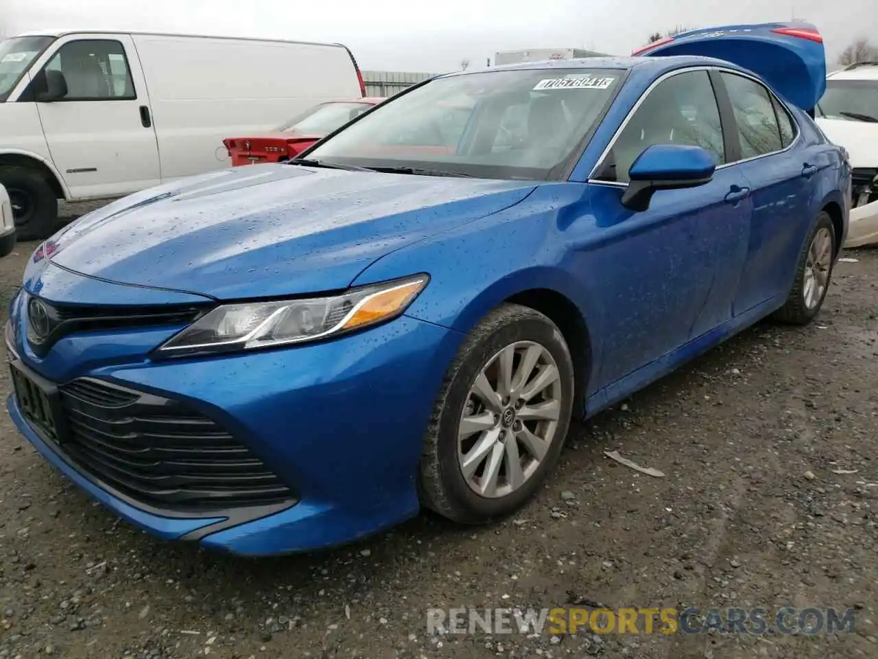 2 Photograph of a damaged car 4T1B11HK9KU268523 TOYOTA CAMRY 2019