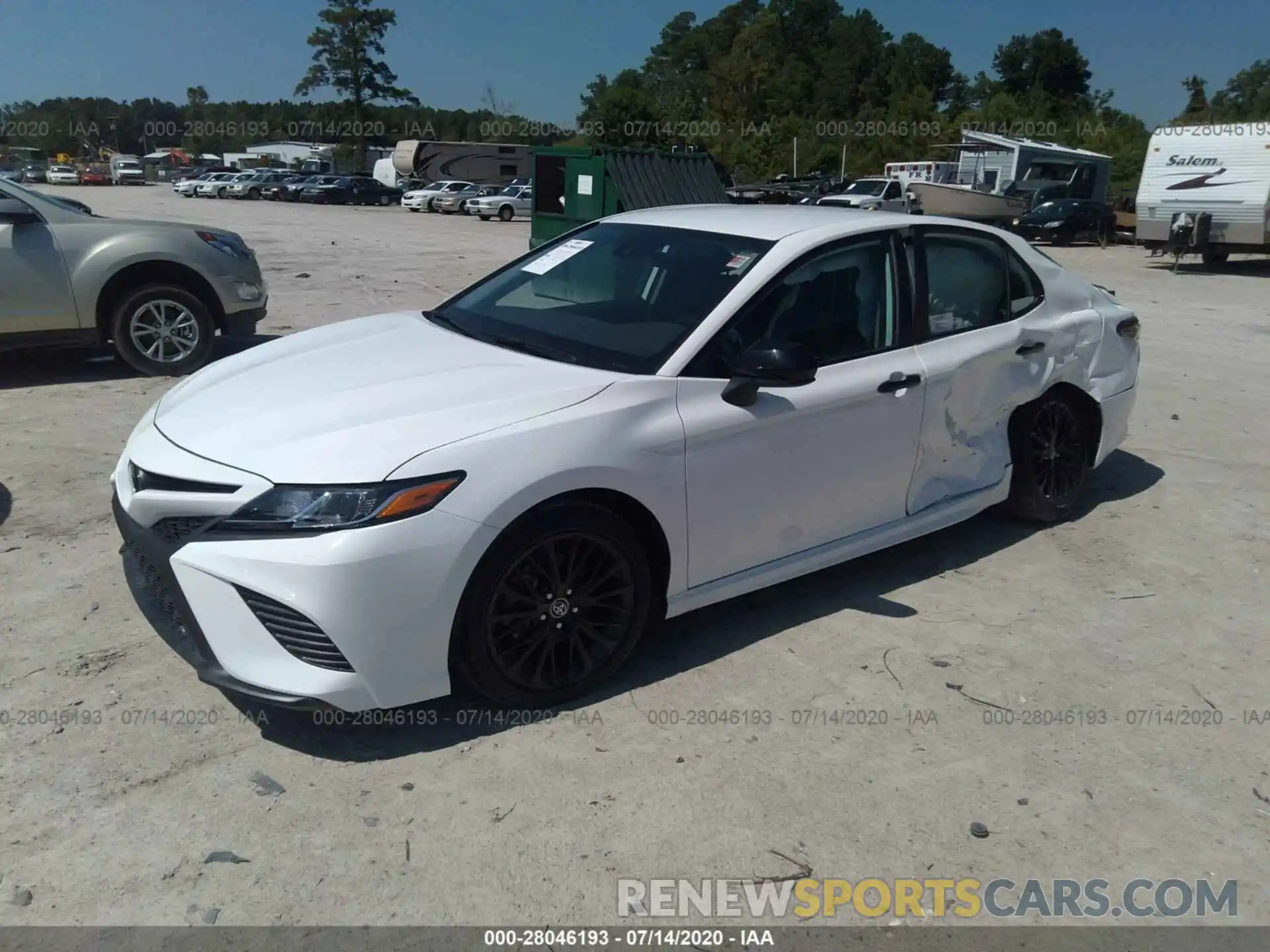 2 Photograph of a damaged car 4T1B11HK9KU268540 TOYOTA CAMRY 2019