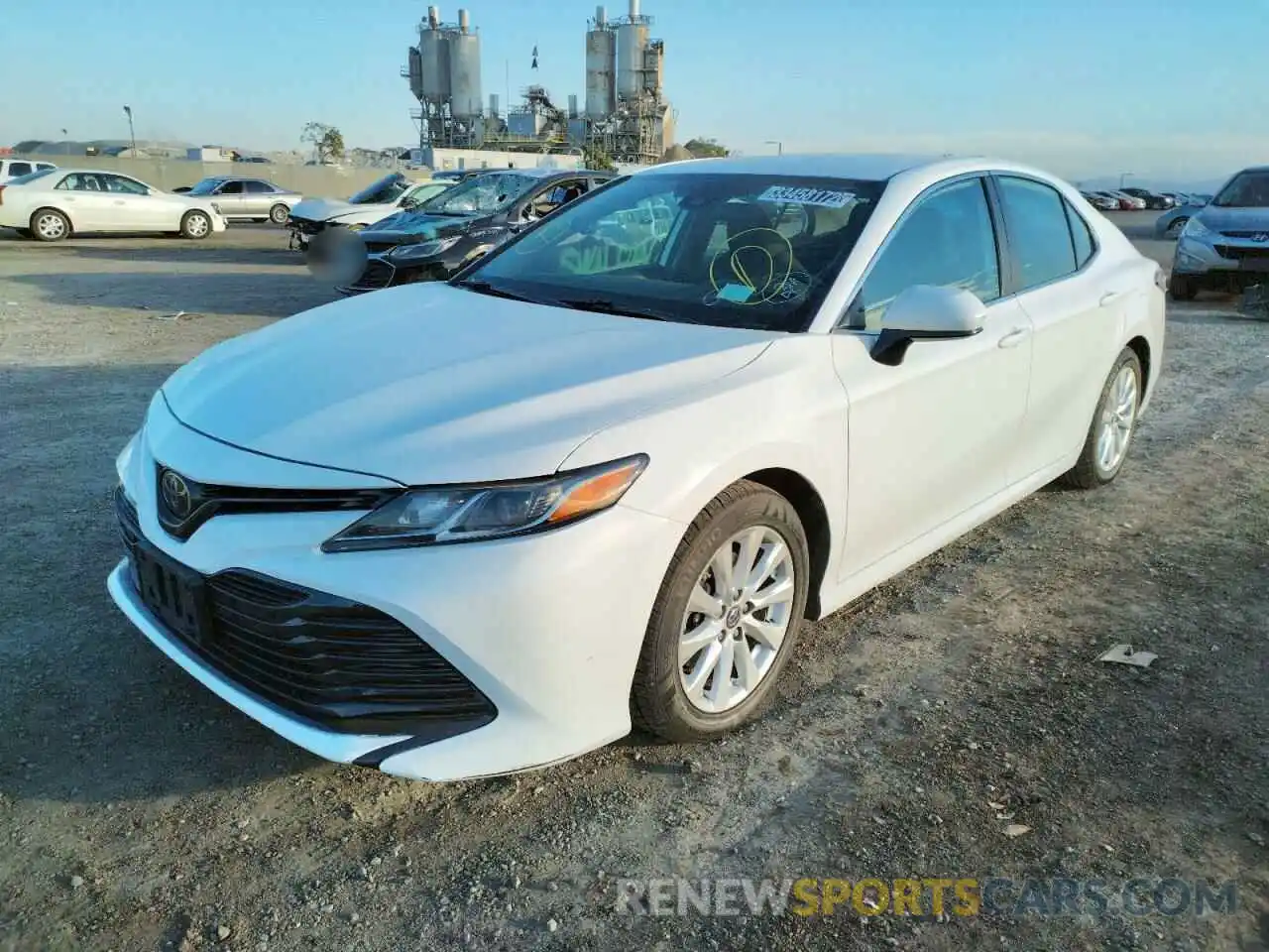 2 Photograph of a damaged car 4T1B11HK9KU269090 TOYOTA CAMRY 2019