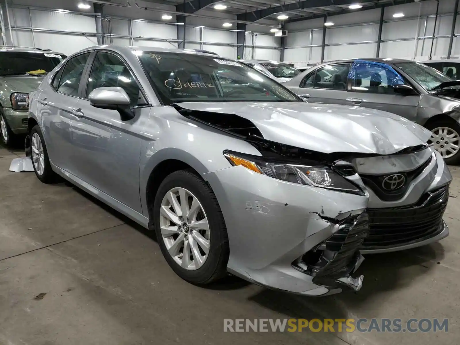 1 Photograph of a damaged car 4T1B11HK9KU269123 TOYOTA CAMRY 2019