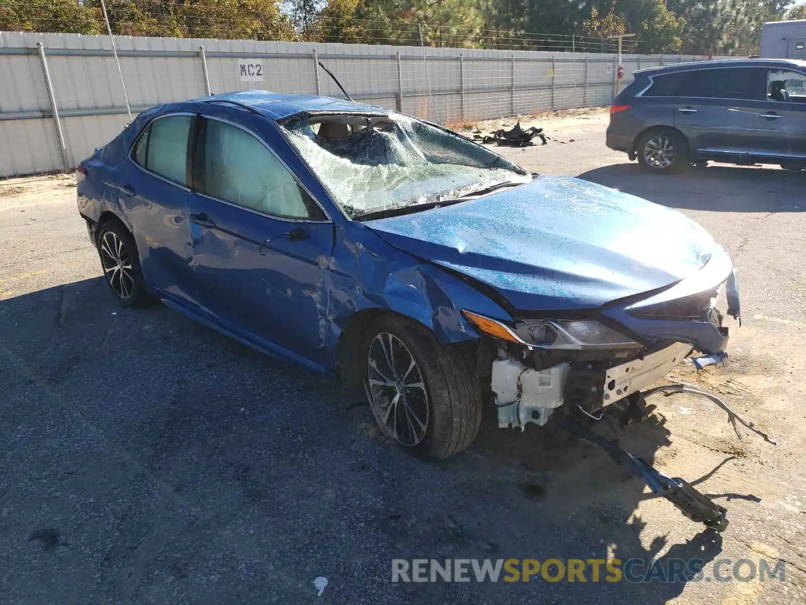 1 Photograph of a damaged car 4T1B11HK9KU269347 TOYOTA CAMRY 2019