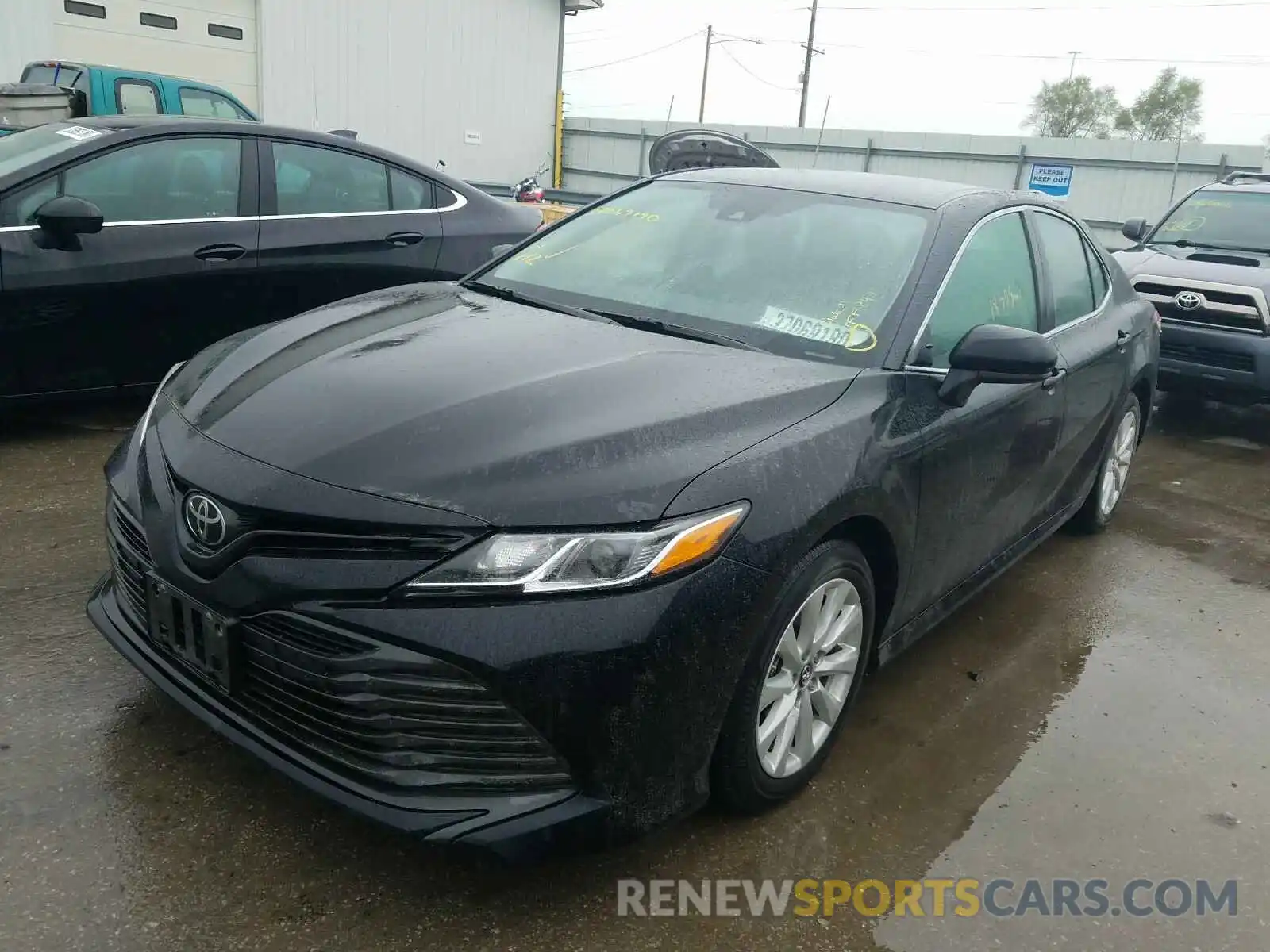 2 Photograph of a damaged car 4T1B11HK9KU270384 TOYOTA CAMRY 2019