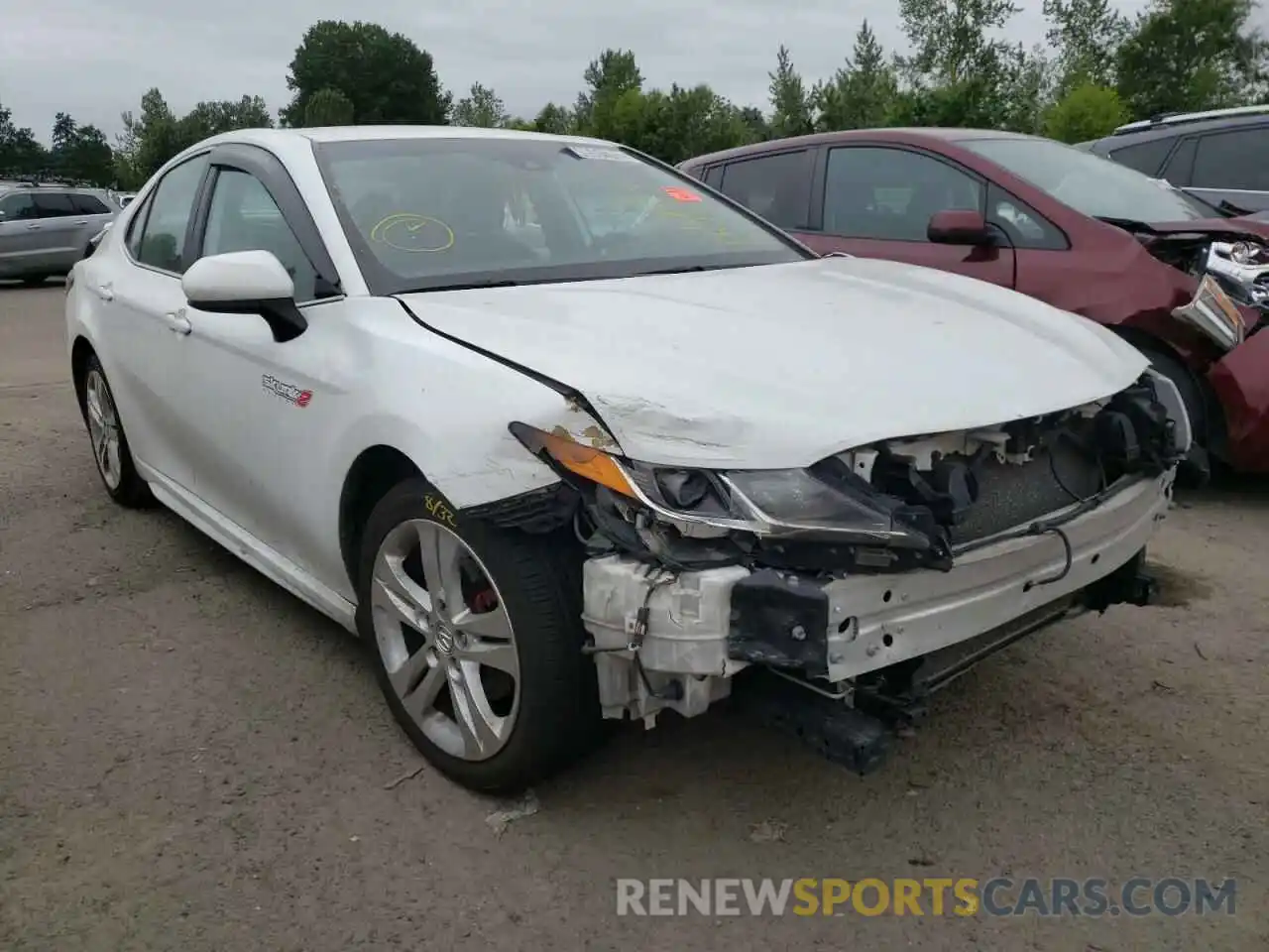 1 Photograph of a damaged car 4T1B11HK9KU271292 TOYOTA CAMRY 2019