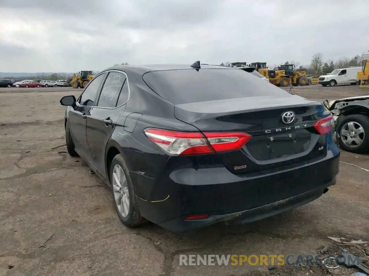 3 Photograph of a damaged car 4T1B11HK9KU271745 TOYOTA CAMRY 2019