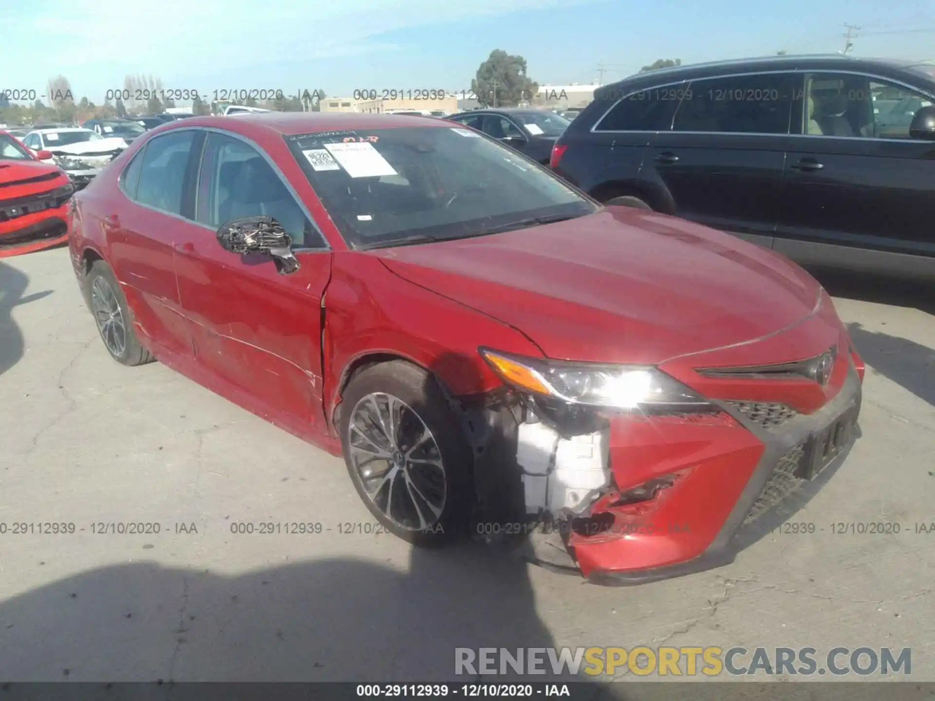 1 Photograph of a damaged car 4T1B11HK9KU271809 TOYOTA CAMRY 2019