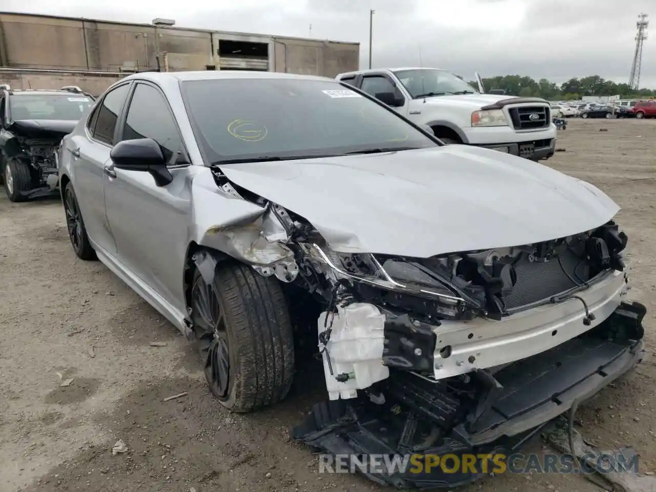 1 Photograph of a damaged car 4T1B11HK9KU272944 TOYOTA CAMRY 2019