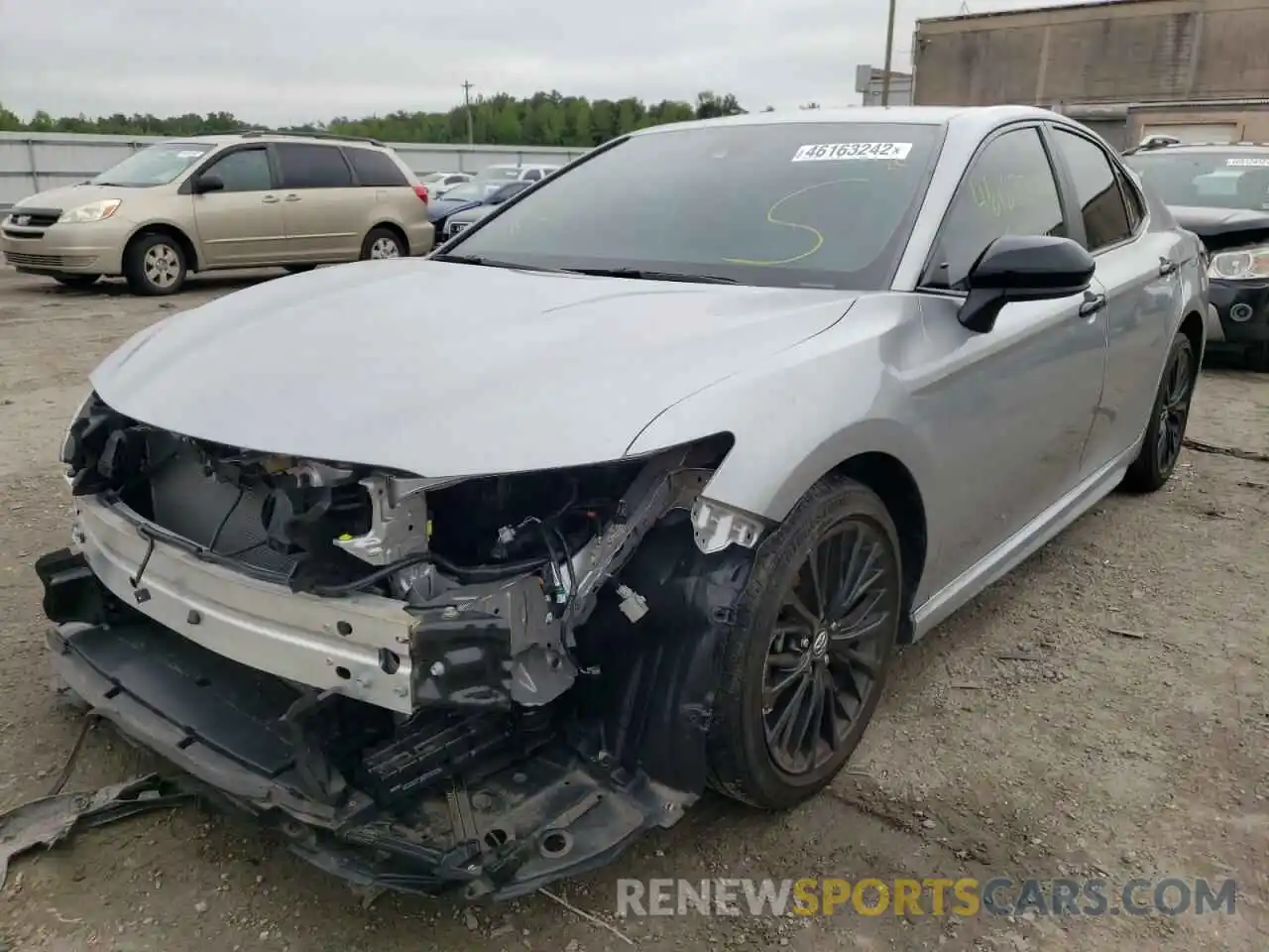 2 Photograph of a damaged car 4T1B11HK9KU272944 TOYOTA CAMRY 2019