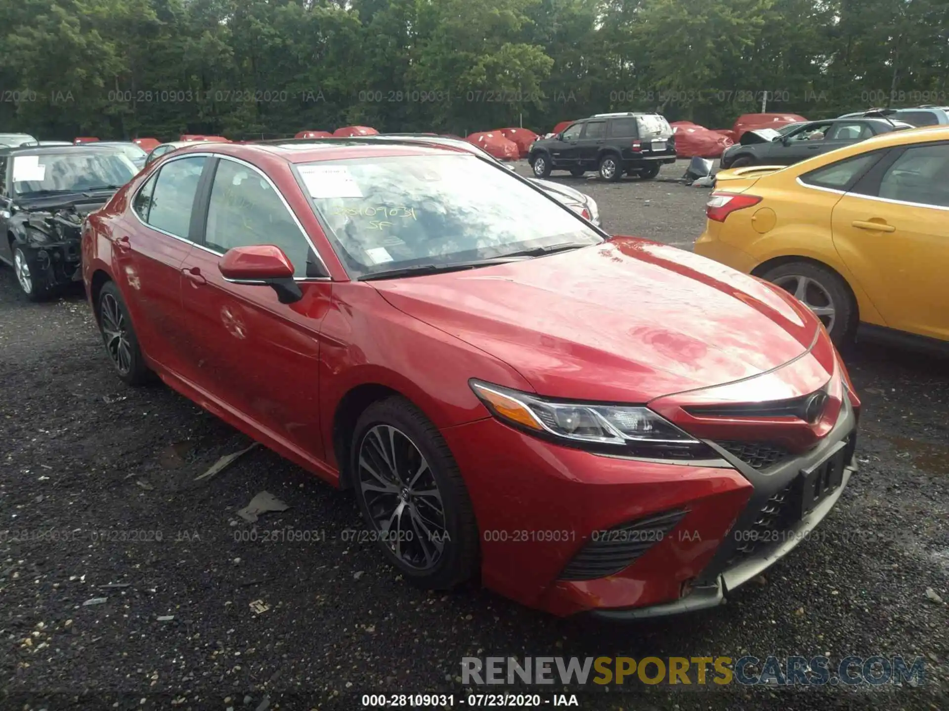 1 Photograph of a damaged car 4T1B11HK9KU273009 TOYOTA CAMRY 2019