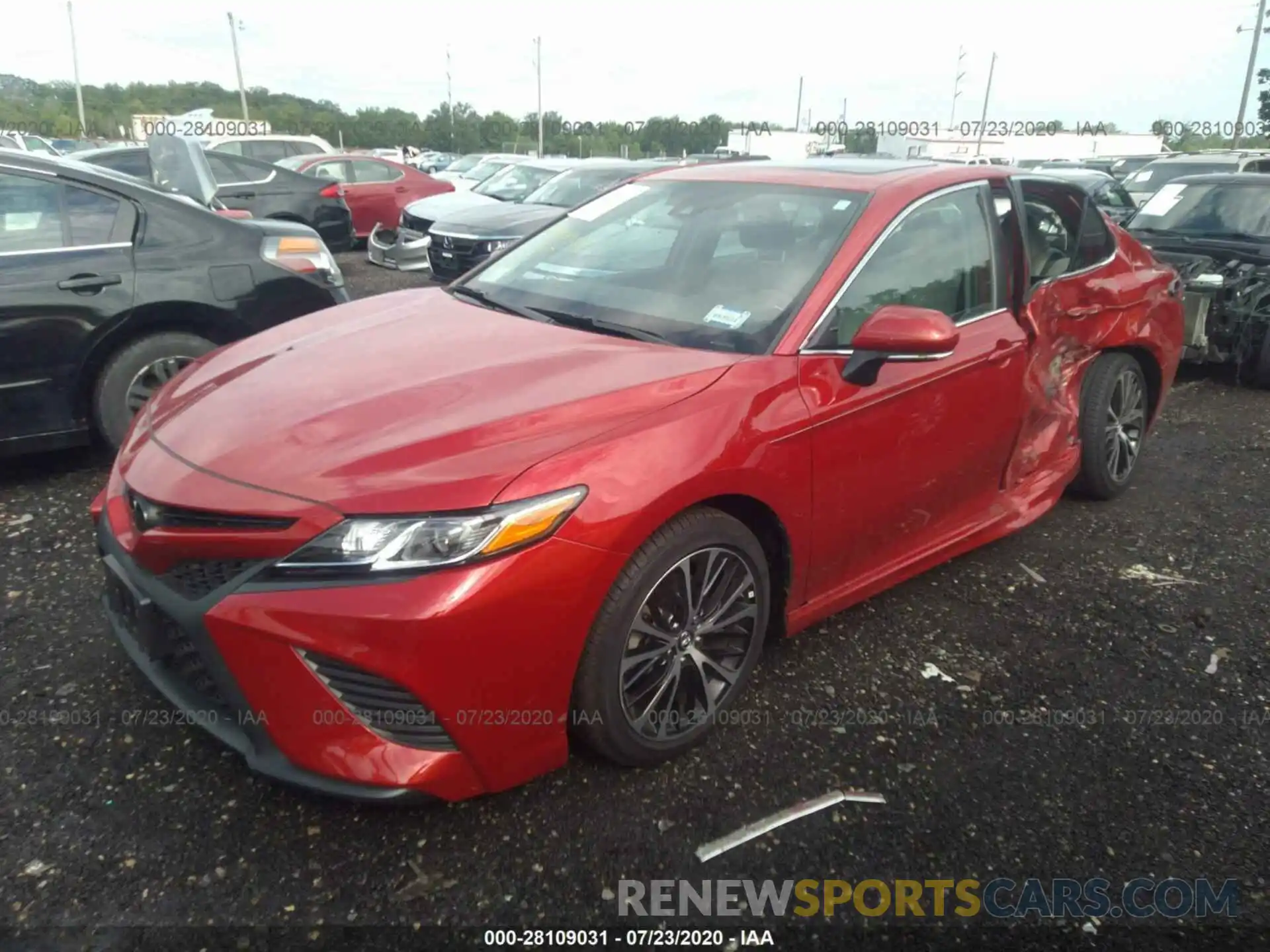 2 Photograph of a damaged car 4T1B11HK9KU273009 TOYOTA CAMRY 2019