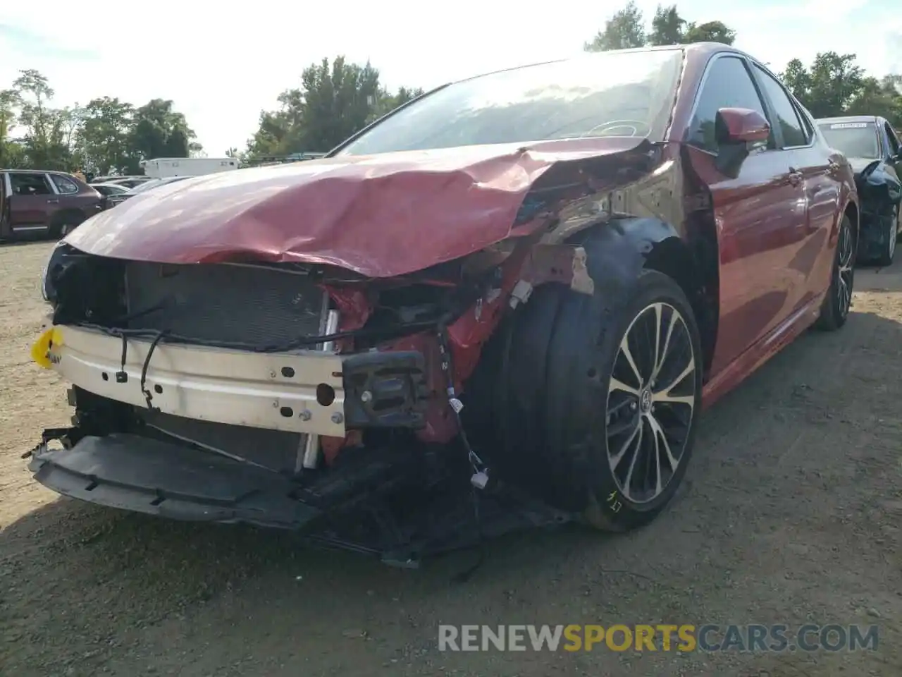 2 Photograph of a damaged car 4T1B11HK9KU273186 TOYOTA CAMRY 2019