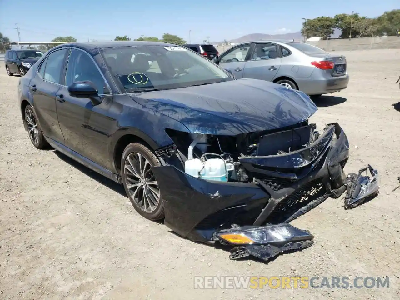 1 Photograph of a damaged car 4T1B11HK9KU273575 TOYOTA CAMRY 2019