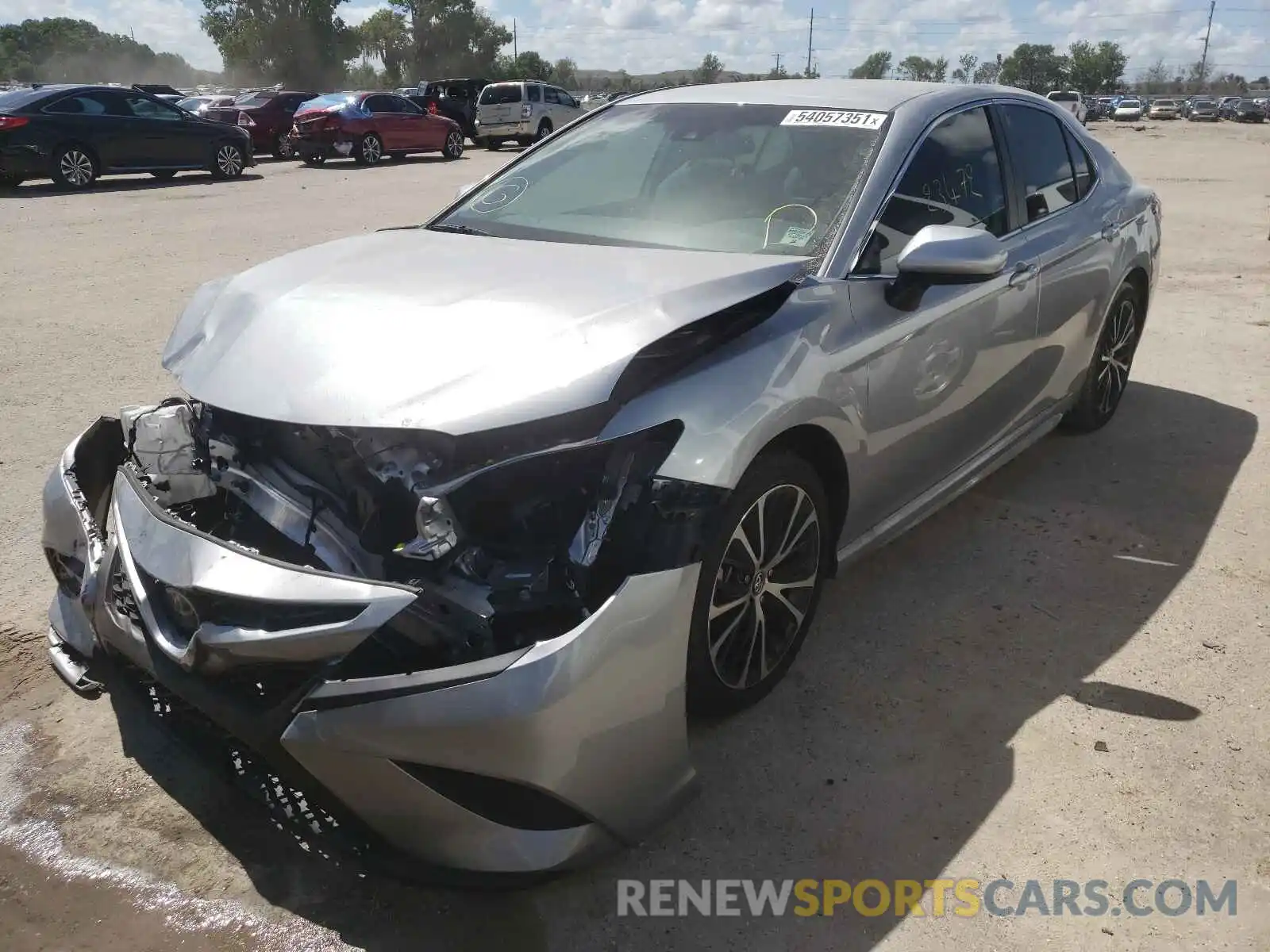 2 Photograph of a damaged car 4T1B11HK9KU273608 TOYOTA CAMRY 2019