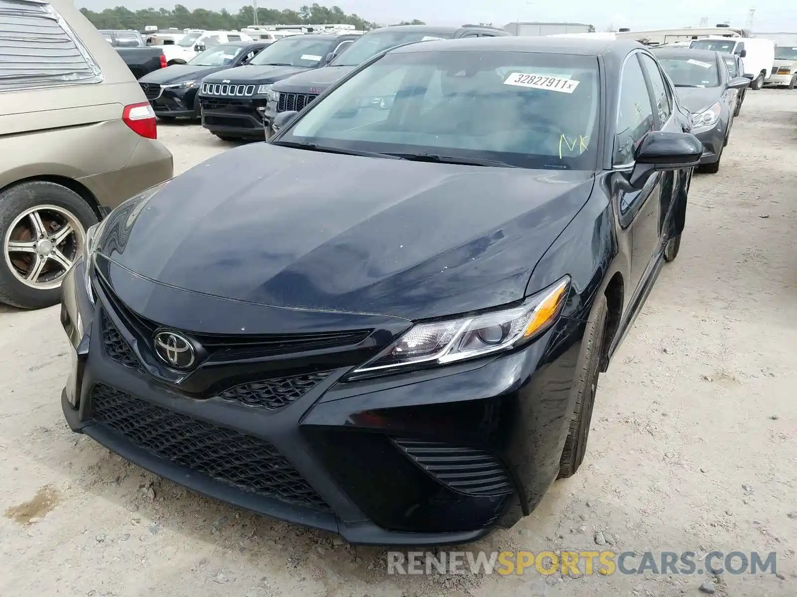 2 Photograph of a damaged car 4T1B11HK9KU273866 TOYOTA CAMRY 2019