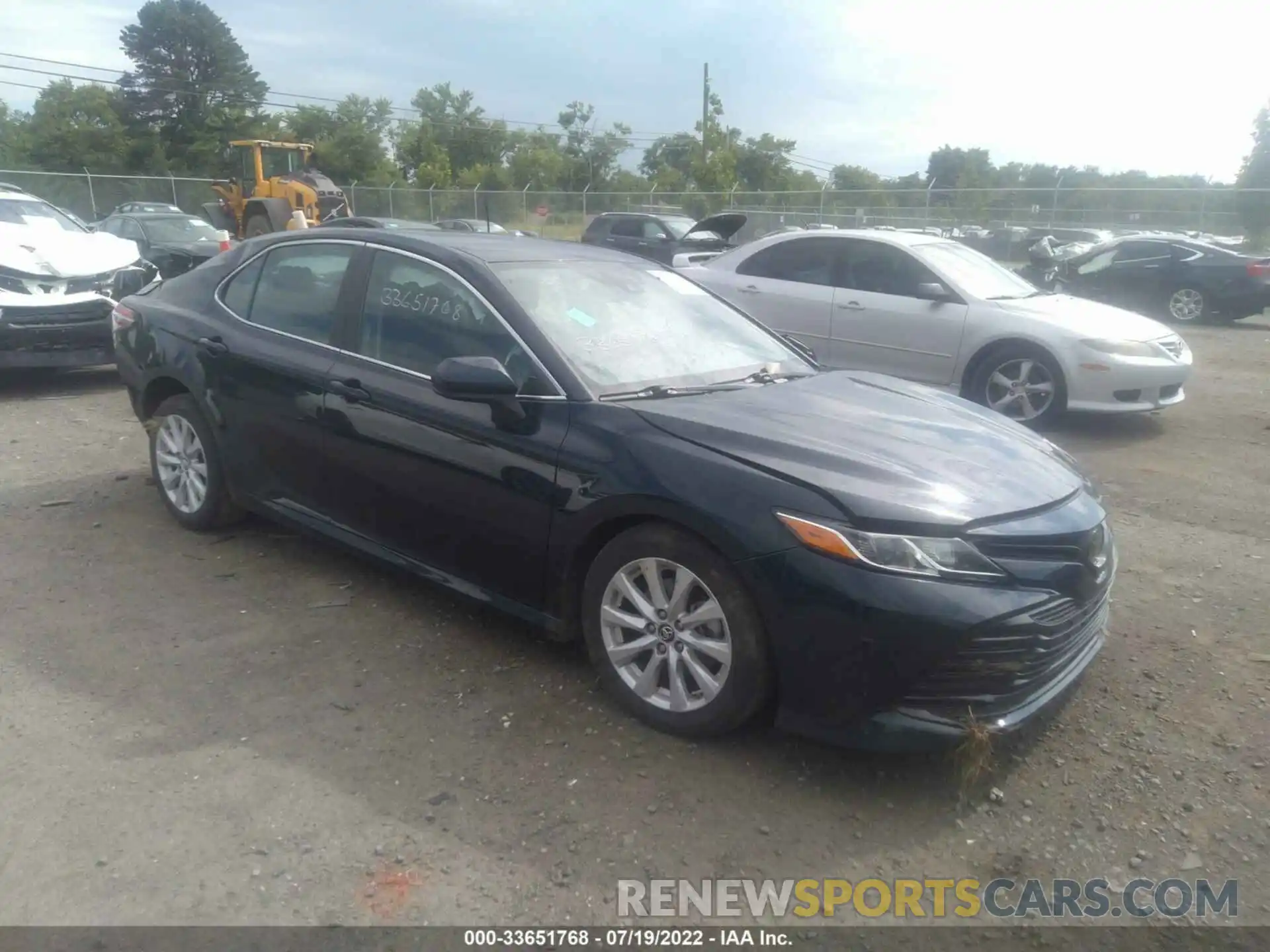 1 Photograph of a damaged car 4T1B11HK9KU274399 TOYOTA CAMRY 2019