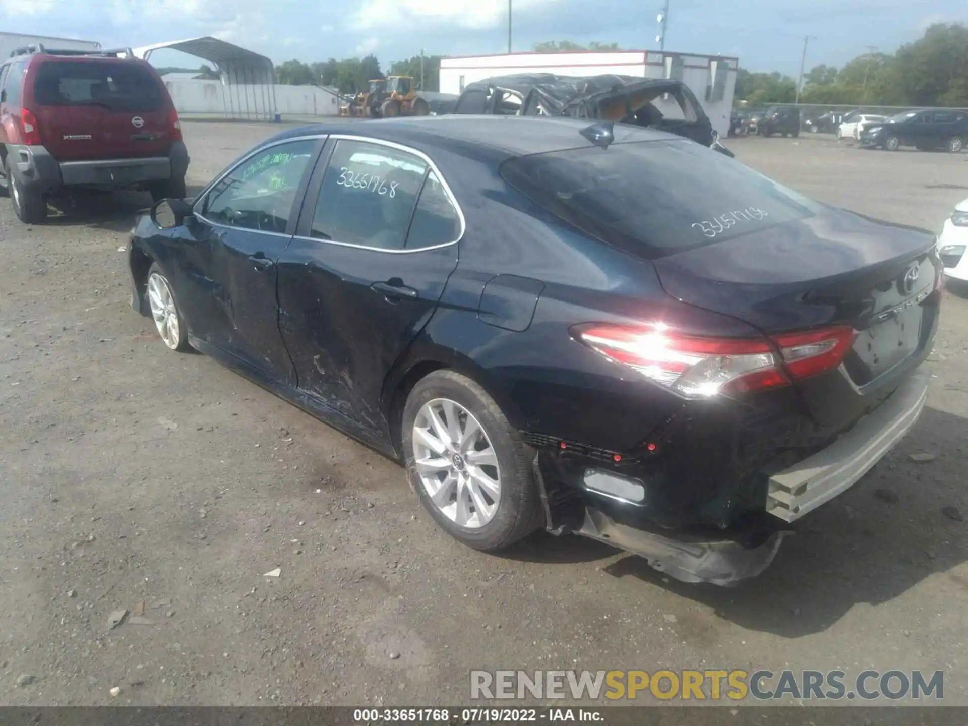 3 Photograph of a damaged car 4T1B11HK9KU274399 TOYOTA CAMRY 2019