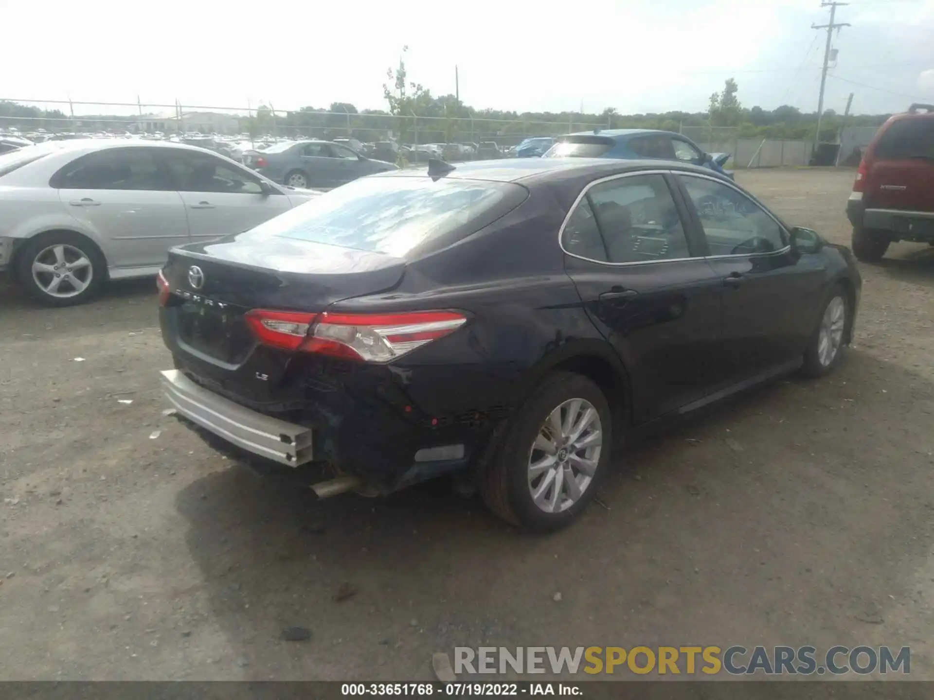 4 Photograph of a damaged car 4T1B11HK9KU274399 TOYOTA CAMRY 2019