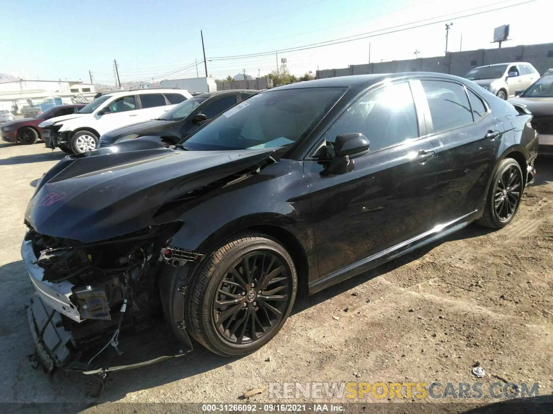 2 Photograph of a damaged car 4T1B11HK9KU275018 TOYOTA CAMRY 2019