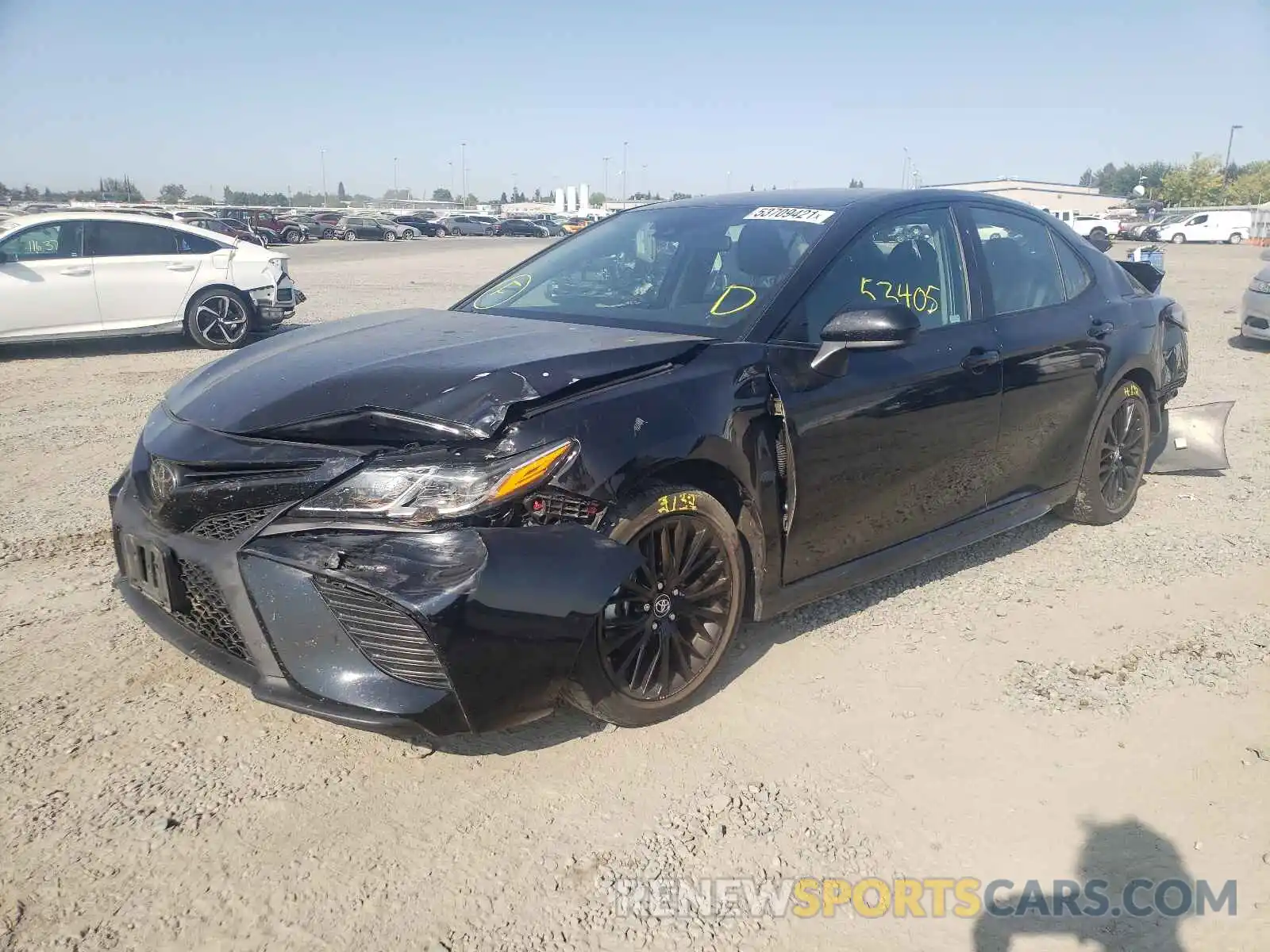 2 Photograph of a damaged car 4T1B11HK9KU276282 TOYOTA CAMRY 2019