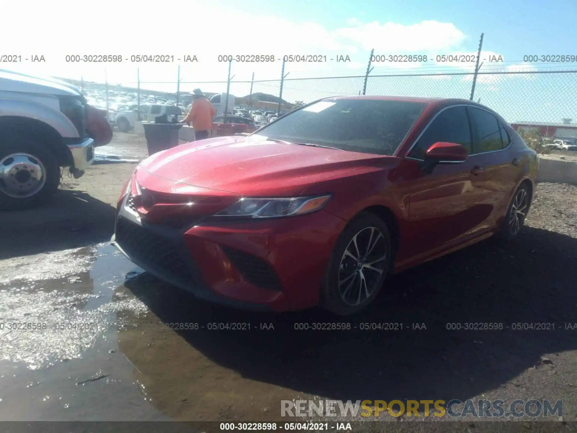 2 Photograph of a damaged car 4T1B11HK9KU277285 TOYOTA CAMRY 2019