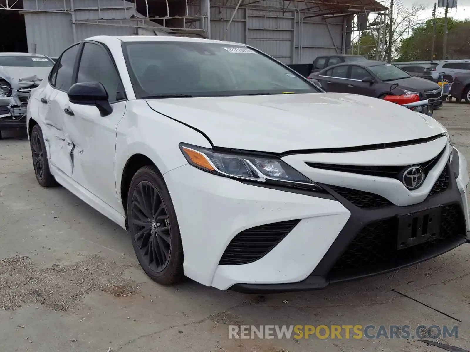 1 Photograph of a damaged car 4T1B11HK9KU277299 TOYOTA CAMRY 2019