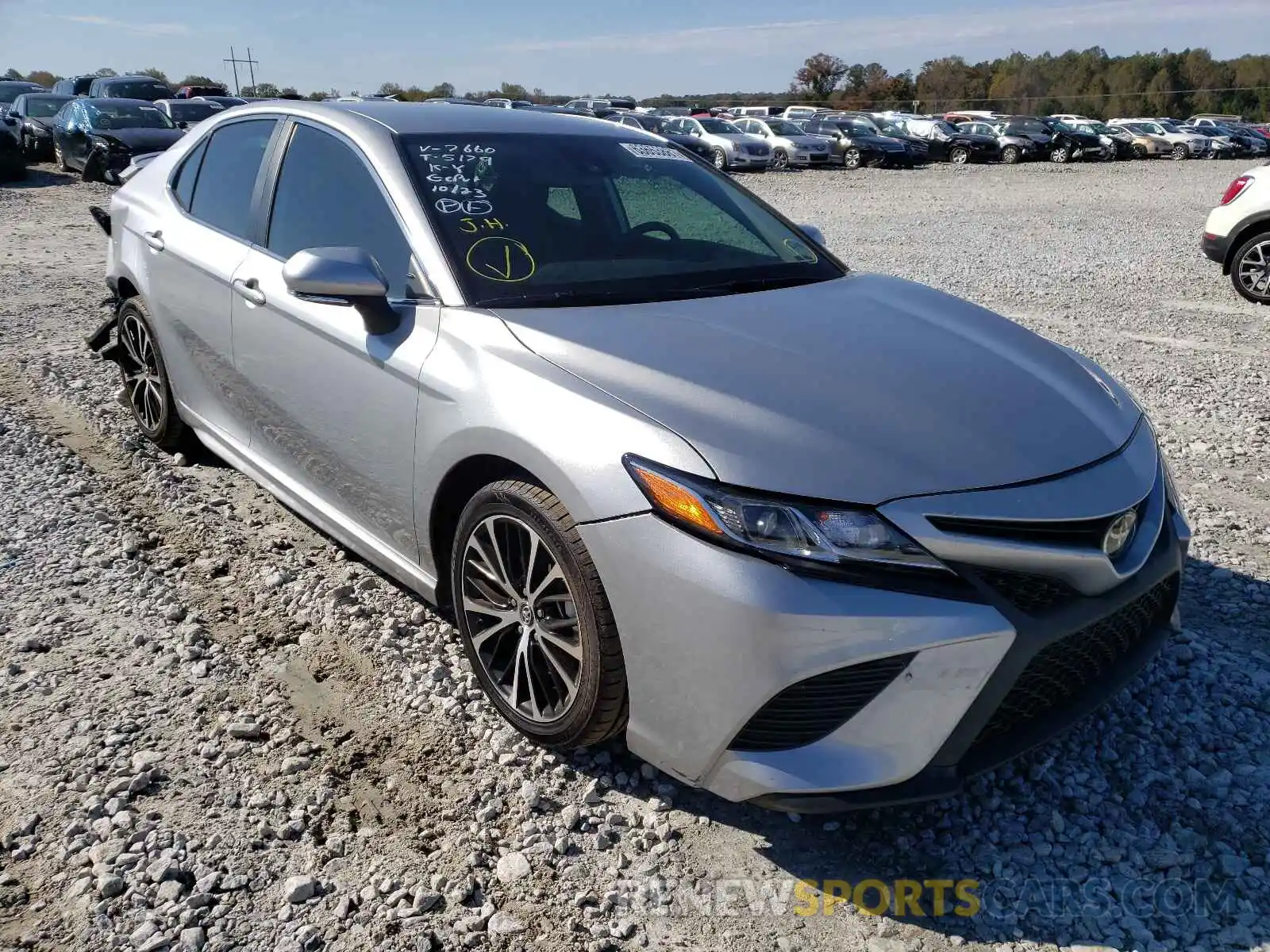 1 Photograph of a damaged car 4T1B11HK9KU277660 TOYOTA CAMRY 2019