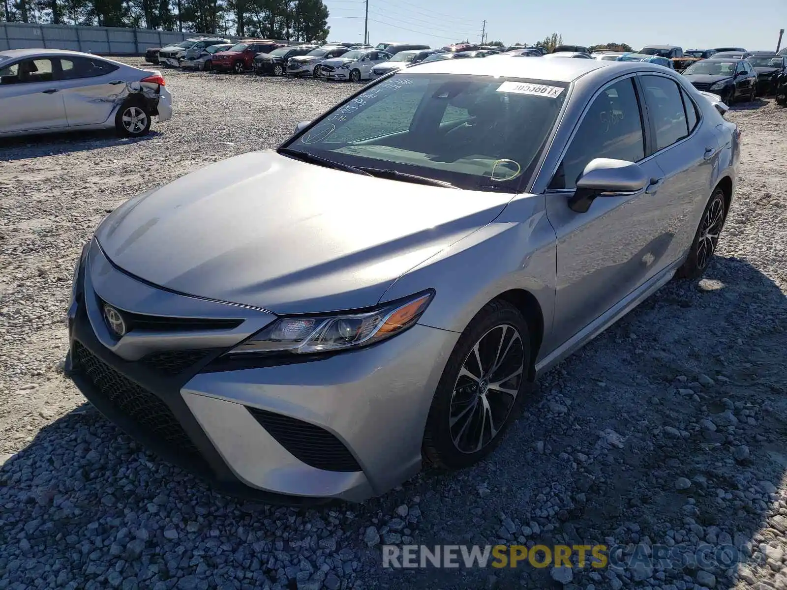 2 Photograph of a damaged car 4T1B11HK9KU277660 TOYOTA CAMRY 2019