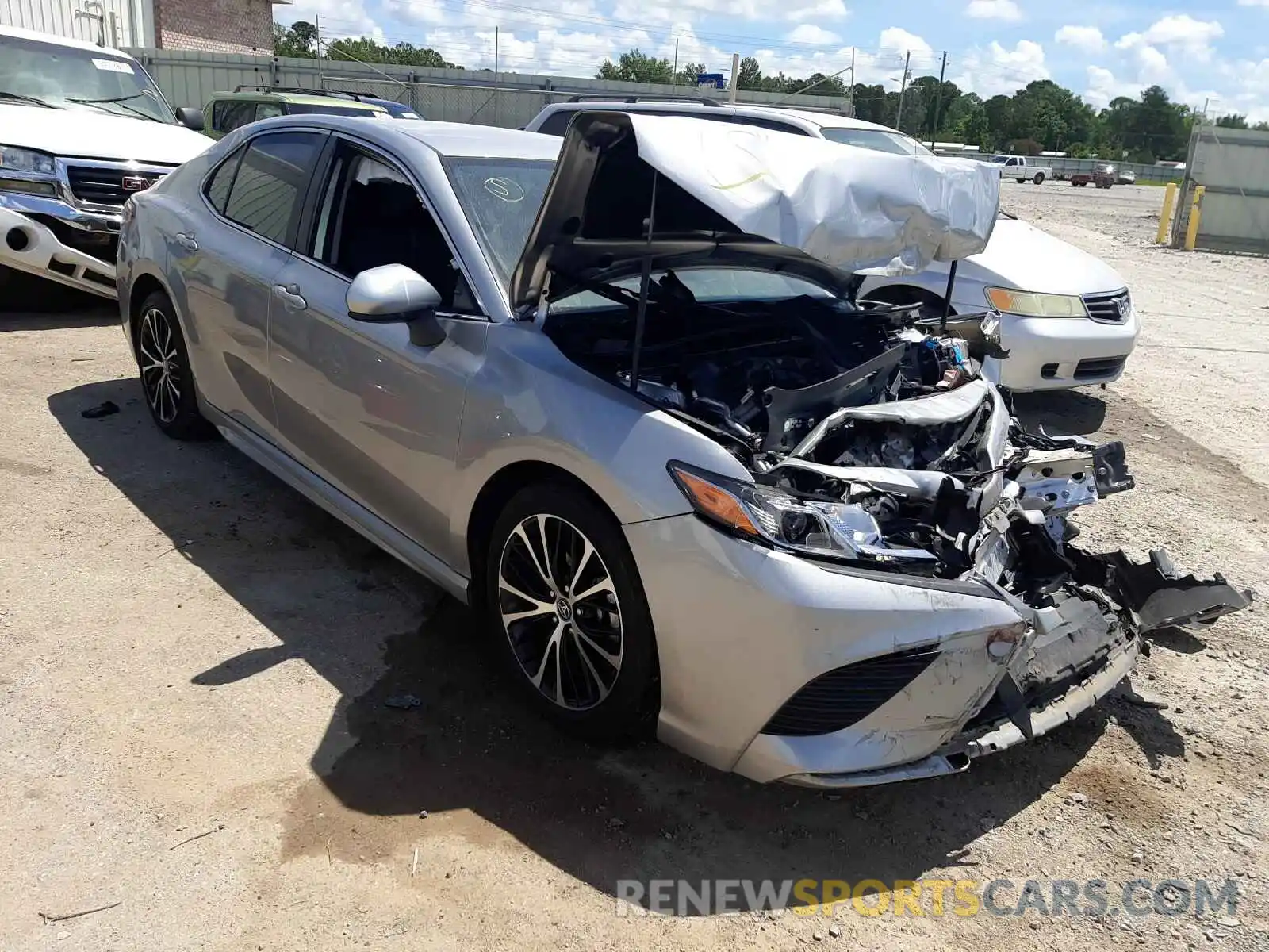 1 Photograph of a damaged car 4T1B11HK9KU278694 TOYOTA CAMRY 2019