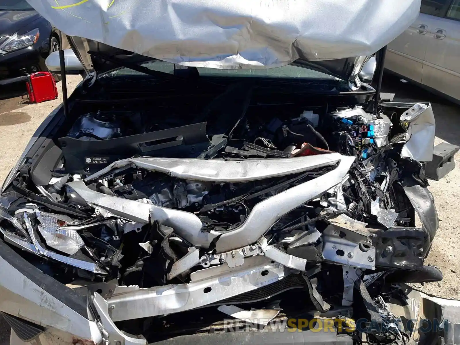 7 Photograph of a damaged car 4T1B11HK9KU278694 TOYOTA CAMRY 2019