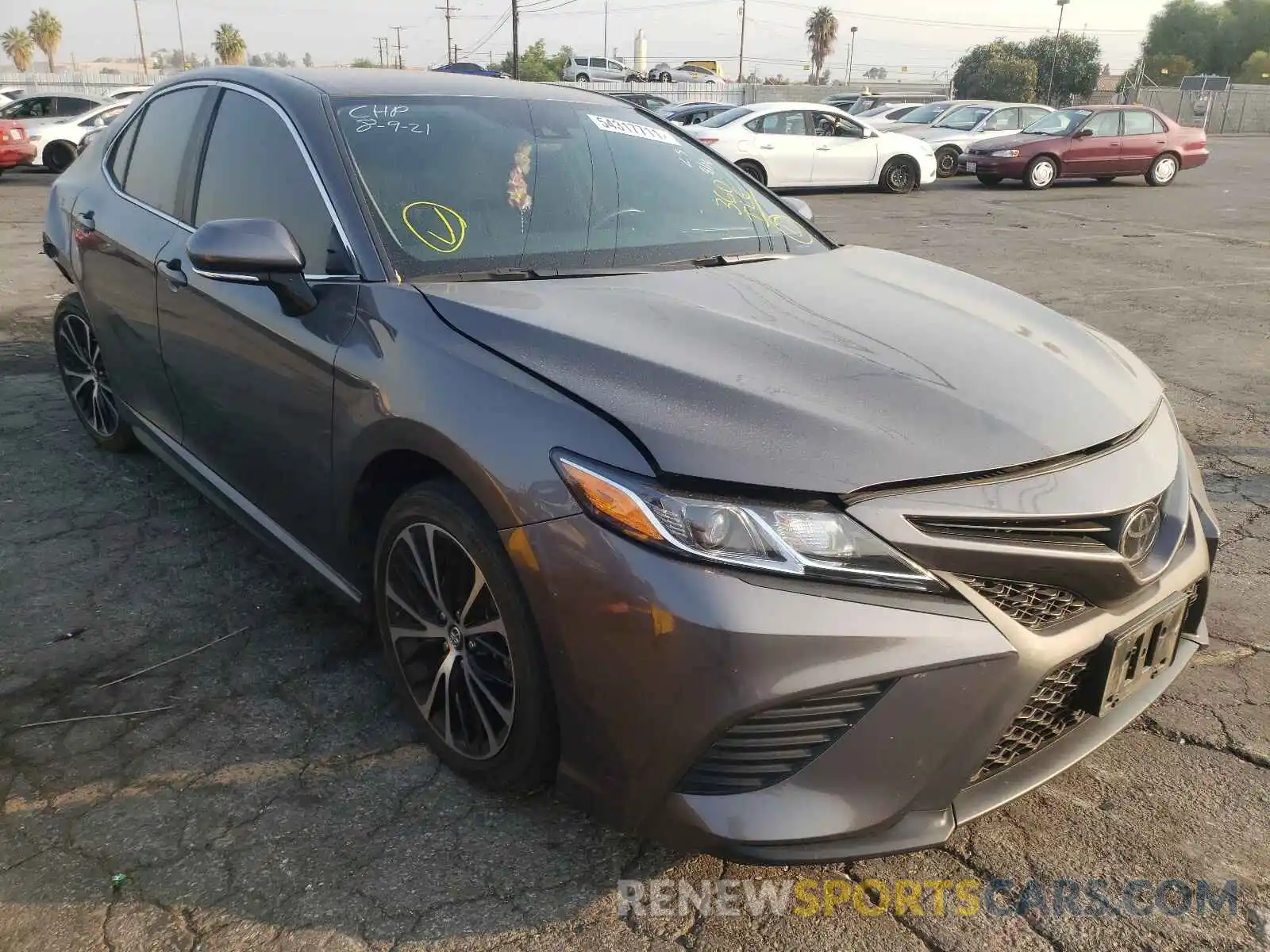 1 Photograph of a damaged car 4T1B11HK9KU278887 TOYOTA CAMRY 2019