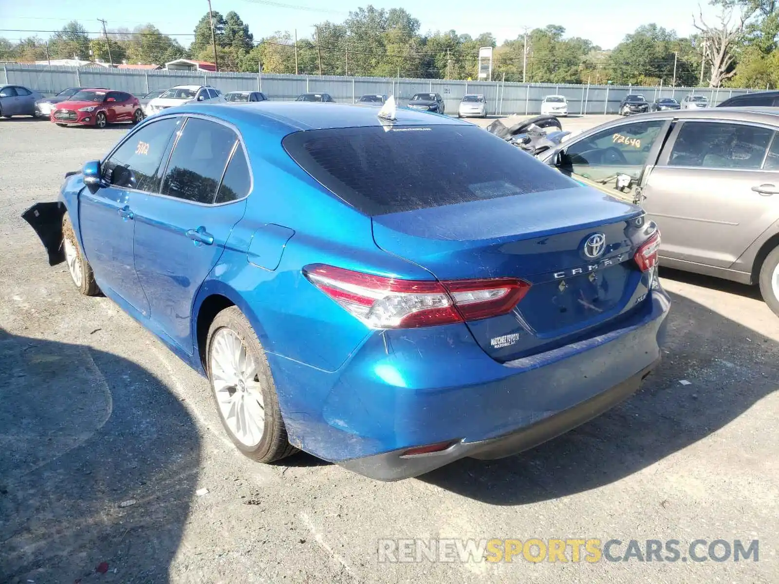 3 Photograph of a damaged car 4T1B11HK9KU279313 TOYOTA CAMRY 2019