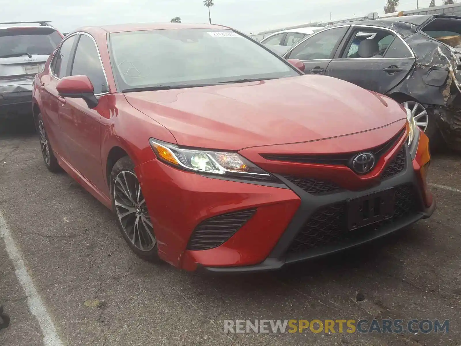 1 Photograph of a damaged car 4T1B11HK9KU279697 TOYOTA CAMRY 2019