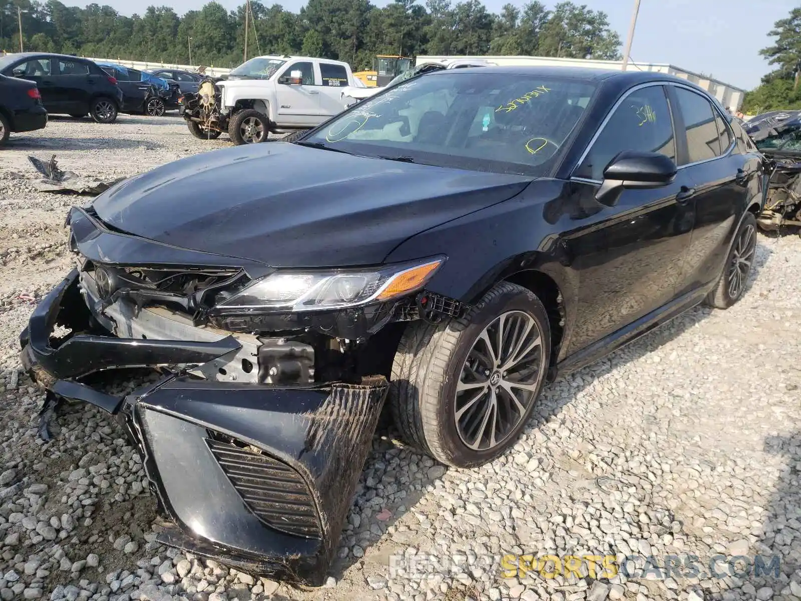 2 Photograph of a damaged car 4T1B11HK9KU280560 TOYOTA CAMRY 2019