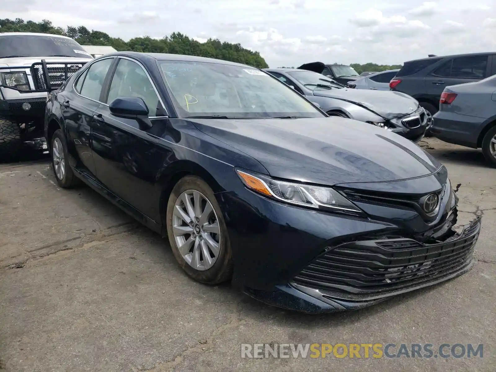 1 Photograph of a damaged car 4T1B11HK9KU280610 TOYOTA CAMRY 2019