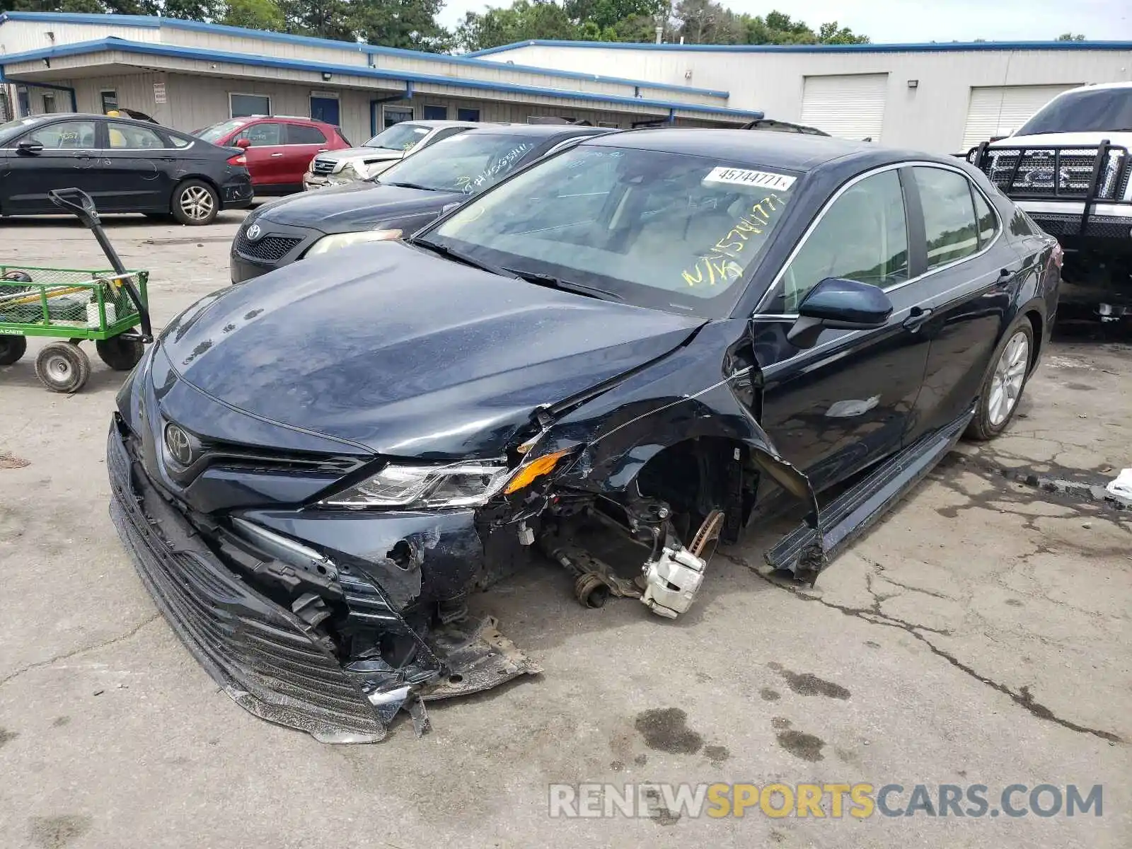 2 Photograph of a damaged car 4T1B11HK9KU280610 TOYOTA CAMRY 2019