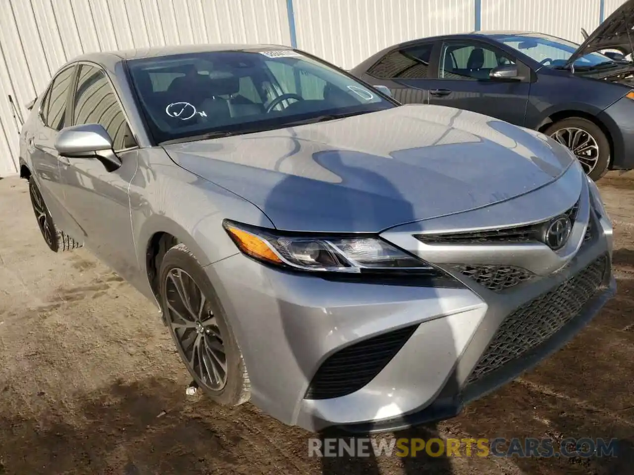 1 Photograph of a damaged car 4T1B11HK9KU281174 TOYOTA CAMRY 2019